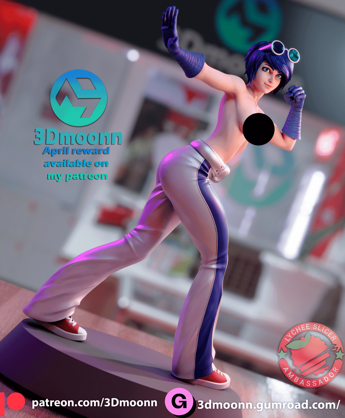 May Lee - 3DMoonn - Dark Forge Arts
