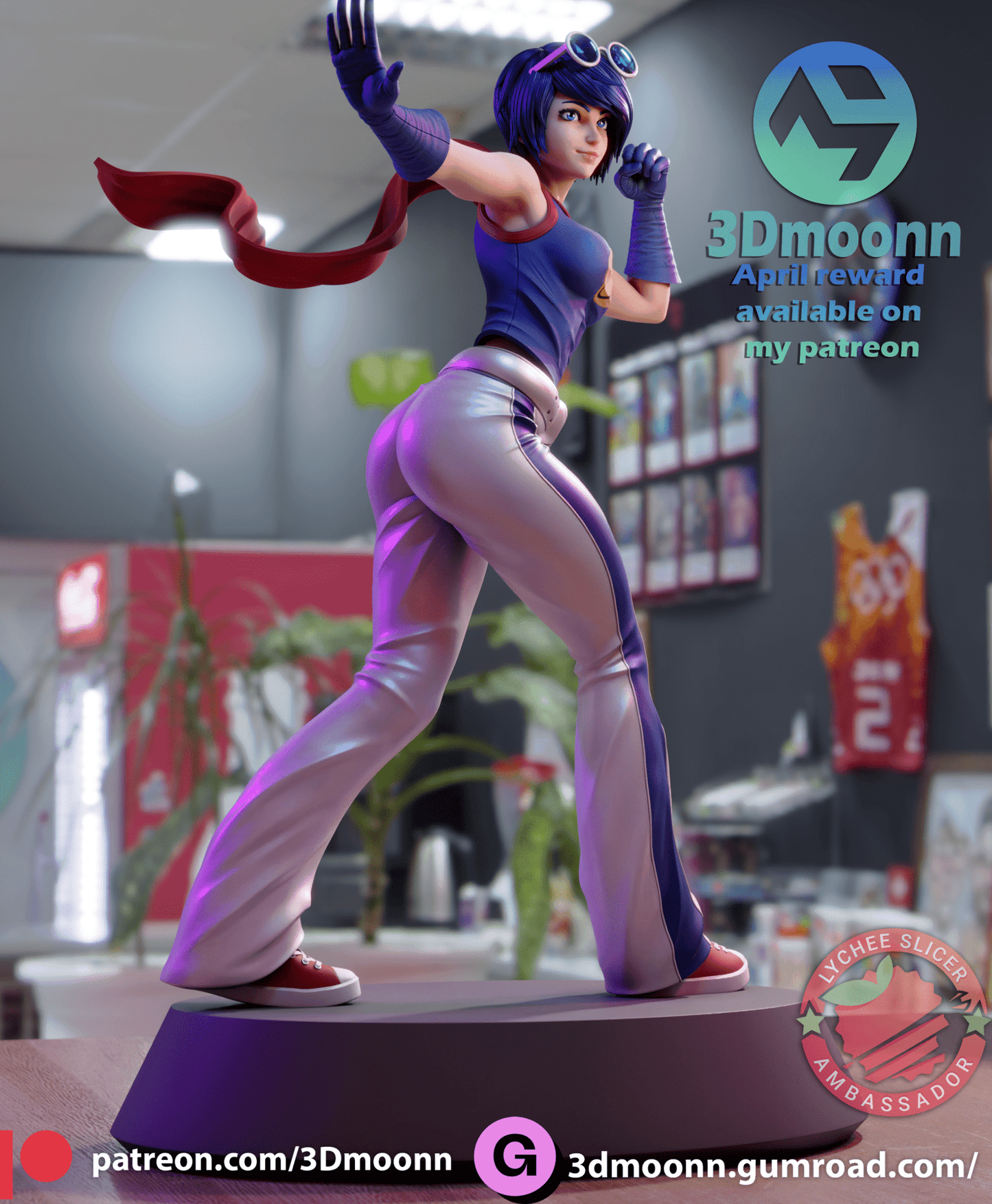 May Lee - 3DMoonn - Dark Forge Arts