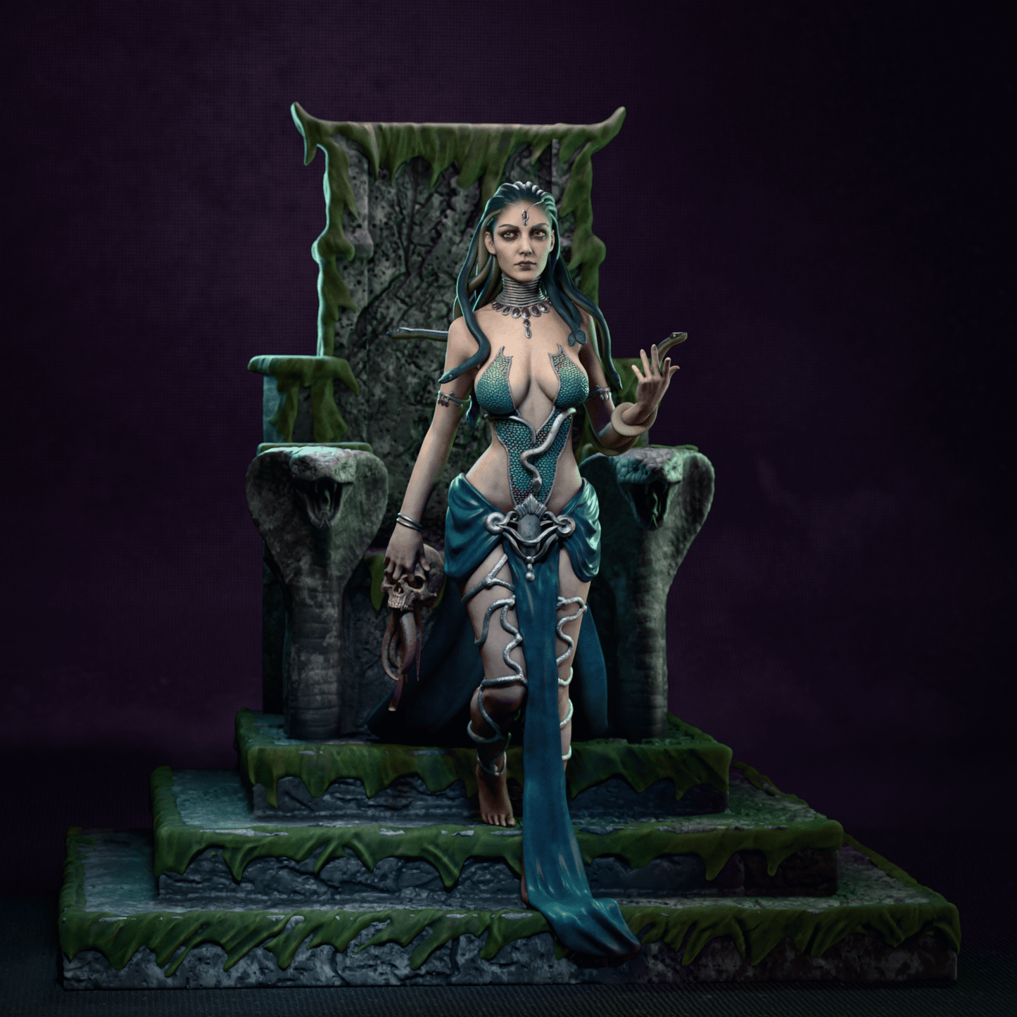 Medusa - CA 3D Studios - Dark Forge Arts