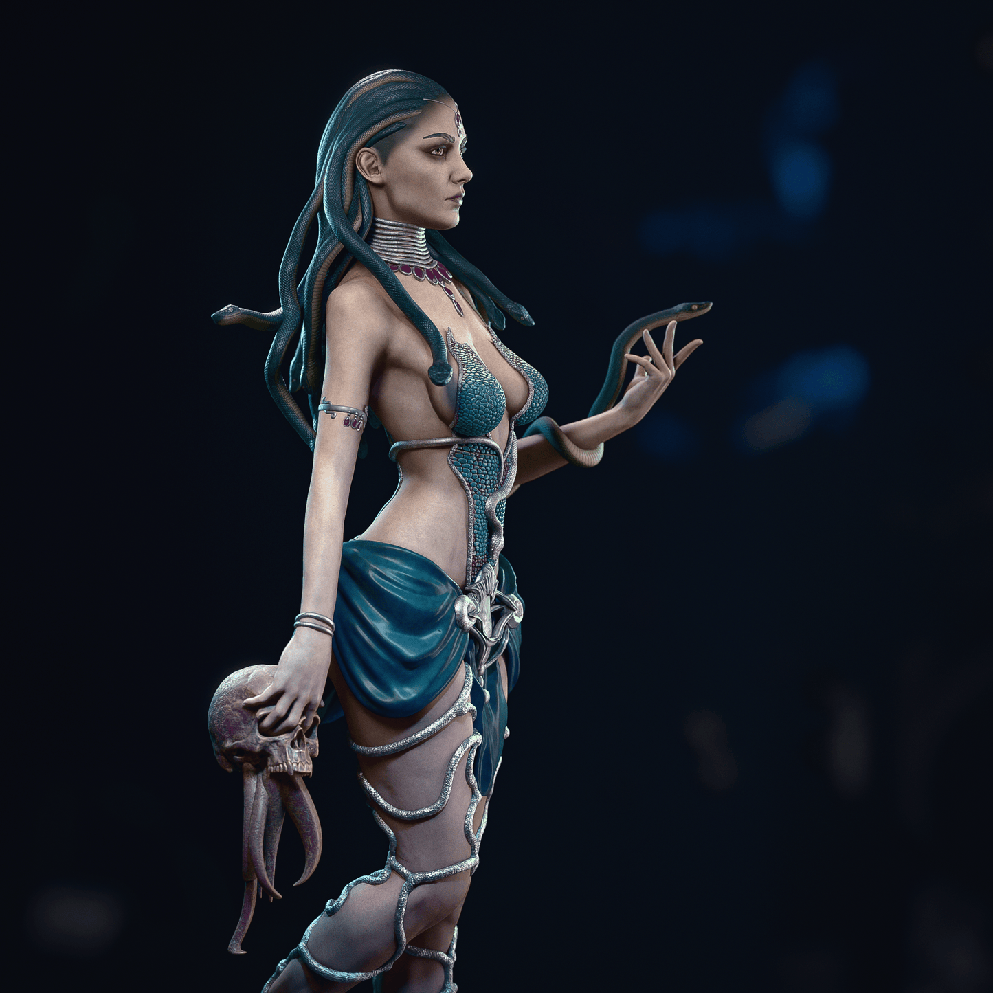Medusa - CA 3D Studios - Dark Forge Arts