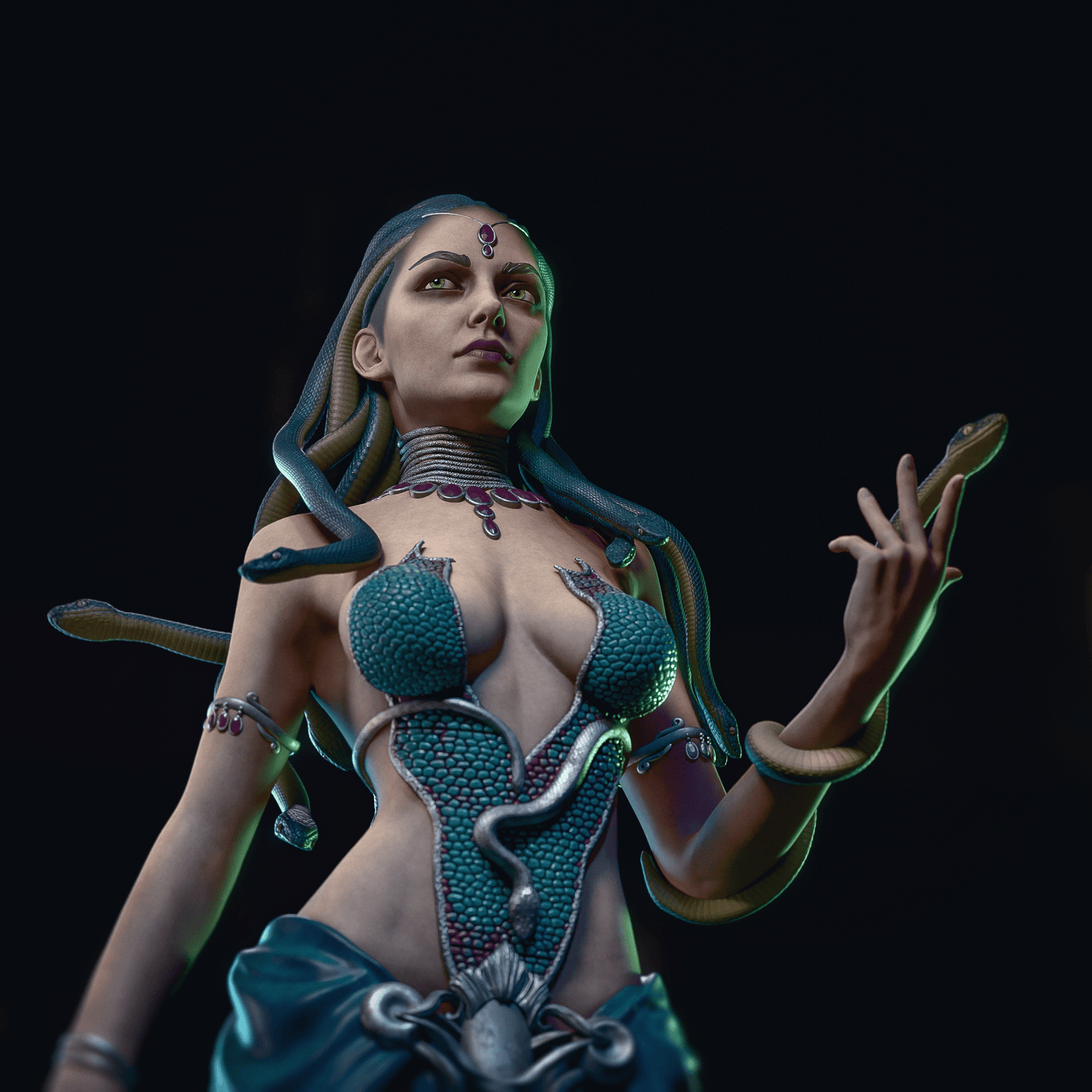 Medusa - CA 3D Studios - Dark Forge Arts