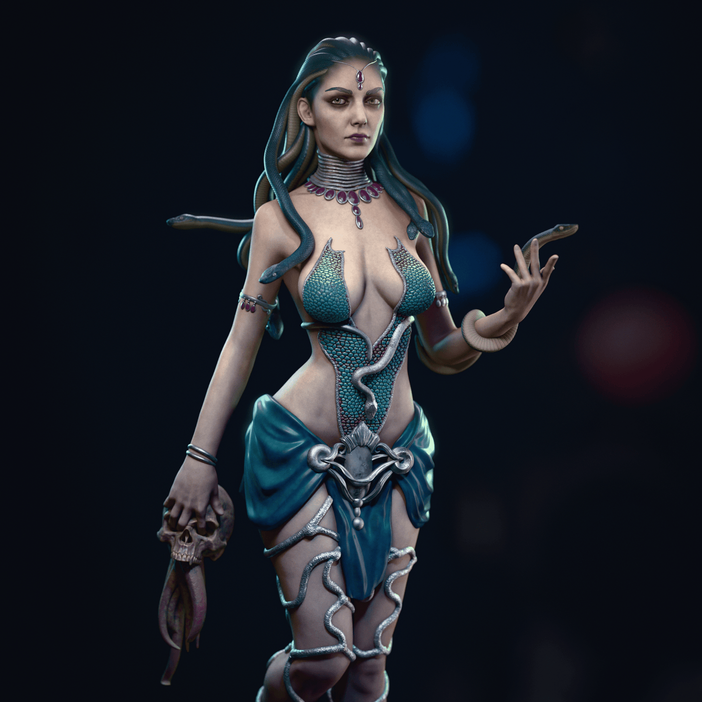 Medusa - CA 3D Studios - Dark Forge Arts