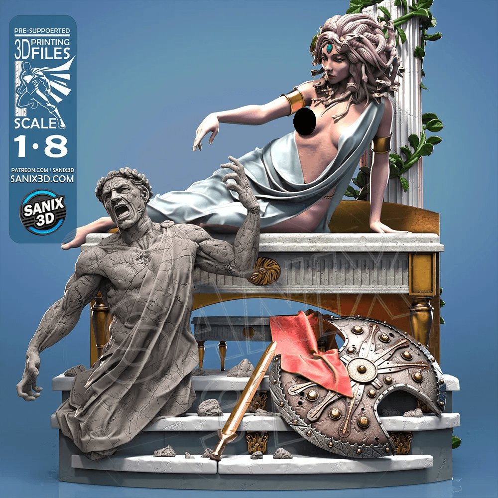 Medusa - Sanix3D - Dark Forge Arts