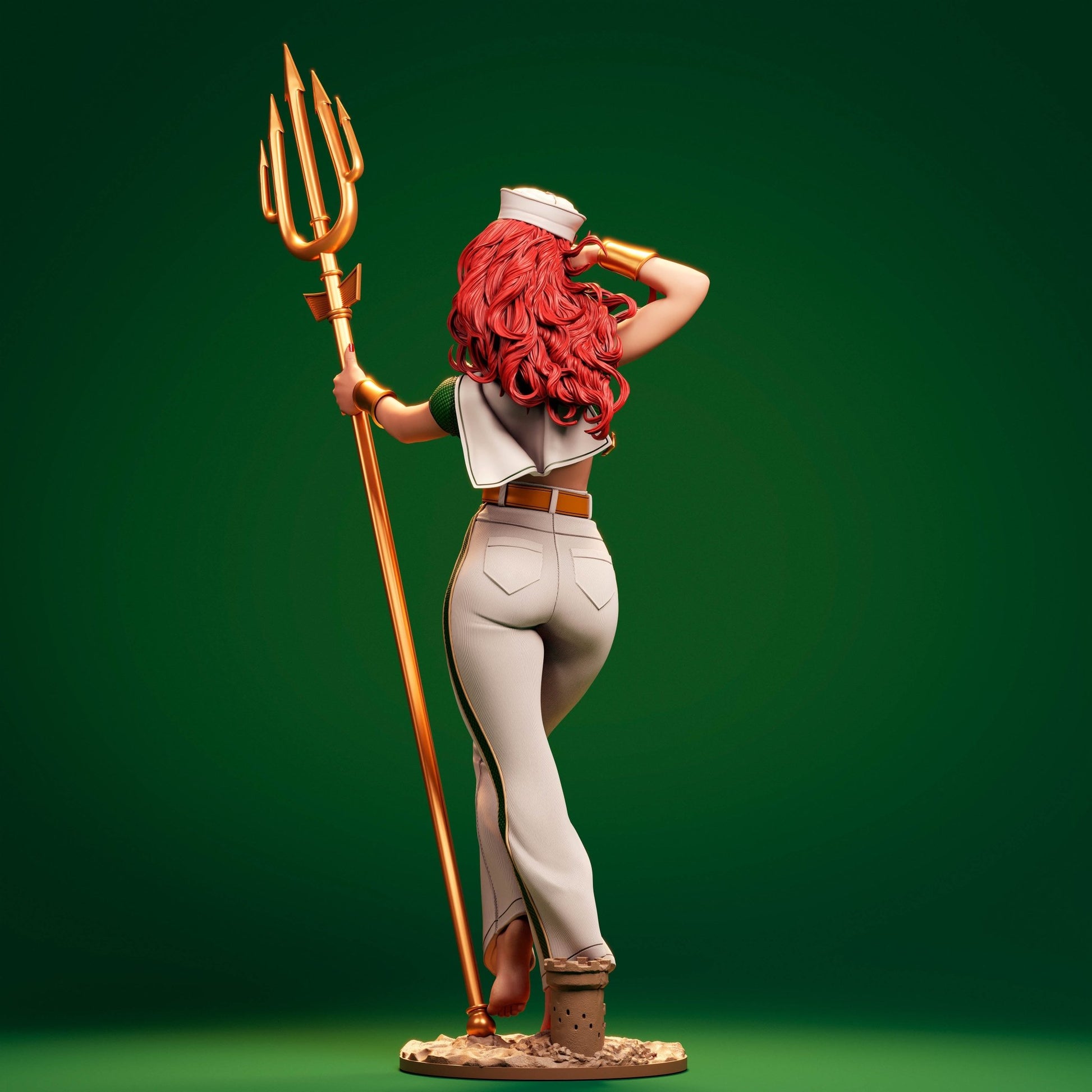 Mera Bombshell - Abe3D - Dark Forge Arts