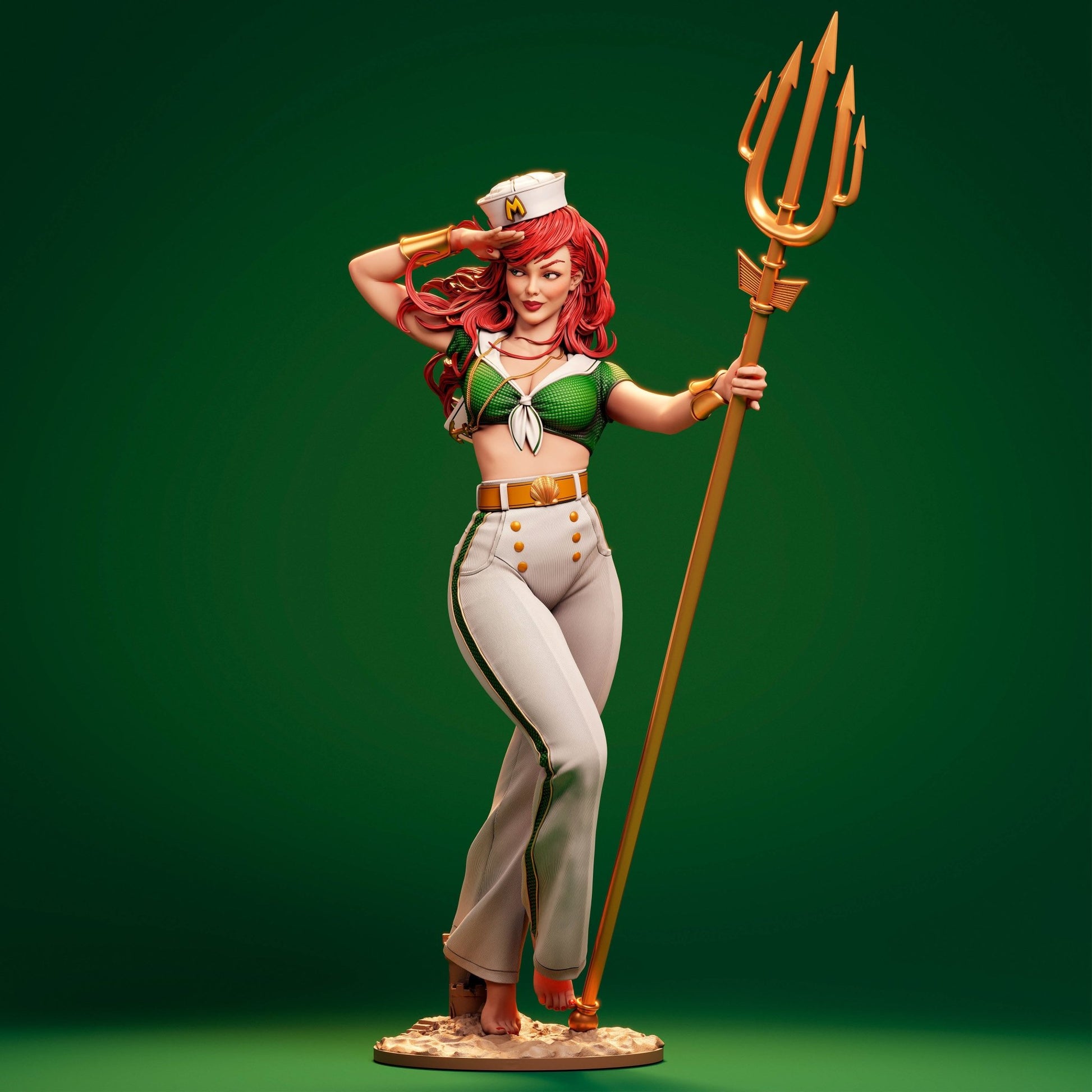 Mera Bombshell - Abe3D - Dark Forge Arts