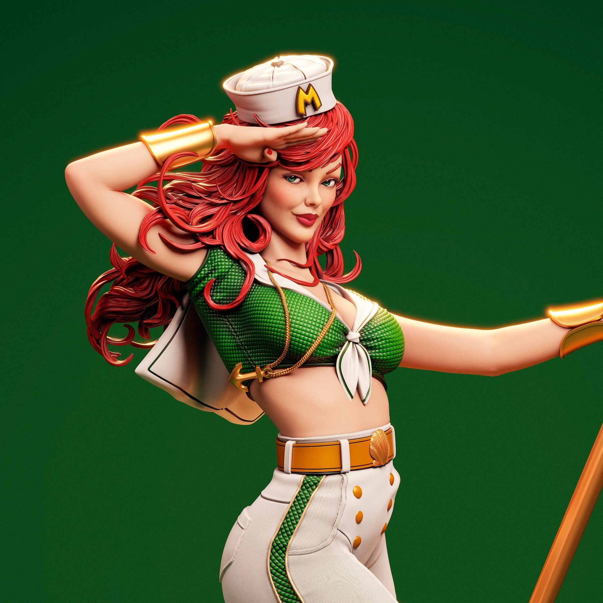 Mera Bombshell - Abe3D - Dark Forge Arts