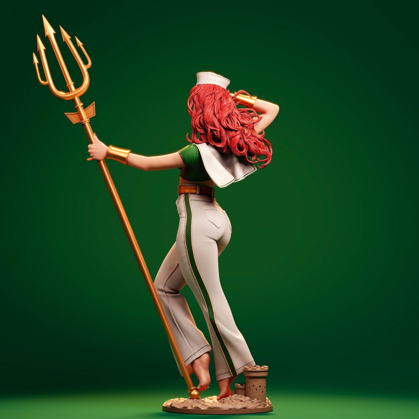 Mera Bombshell - Abe3D - Dark Forge Arts
