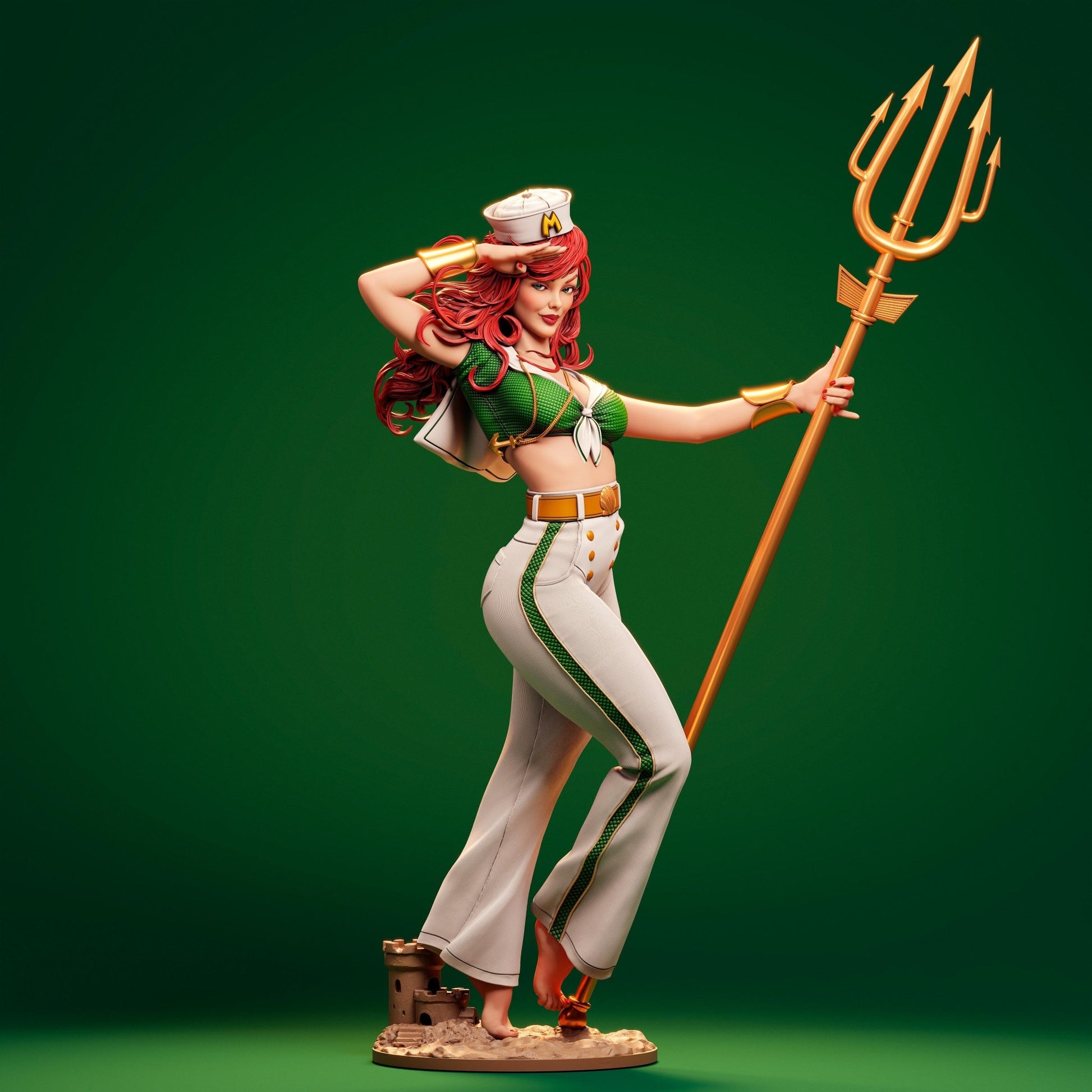 Mera Bombshell - Abe3D - Dark Forge Arts