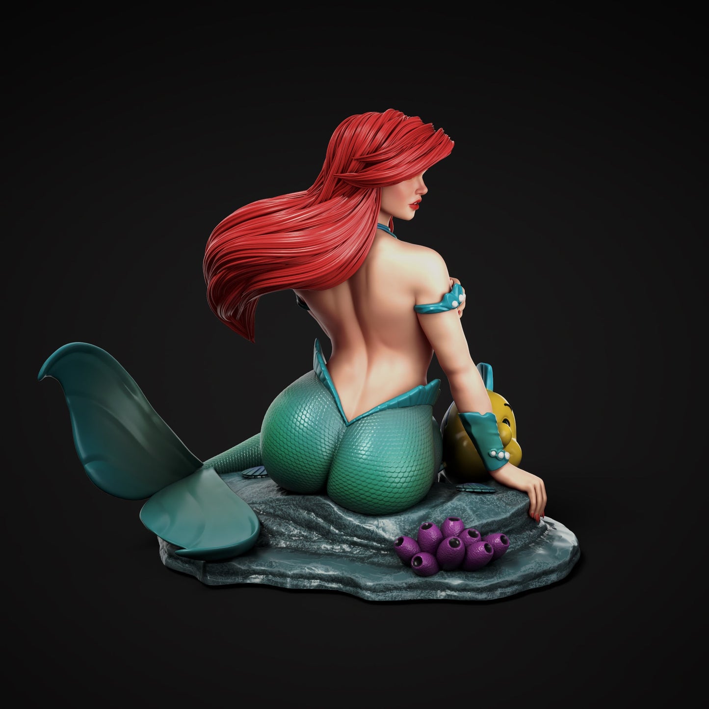 Mermaid Ariel - Abe3D - Dark Forge Arts