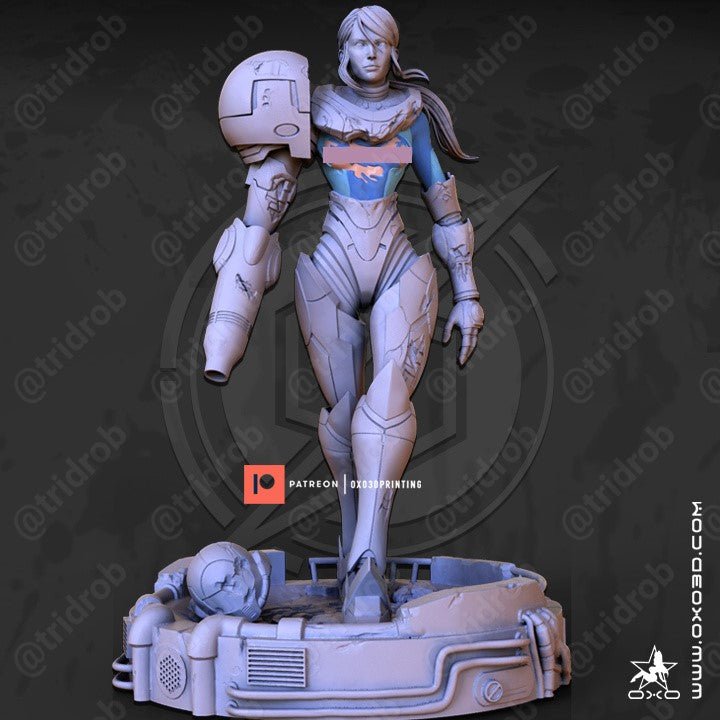Metroid Dread Samus - OXO3D - Dark Forge Arts