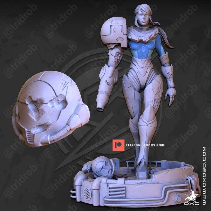 Metroid Dread Samus - OXO3D - Dark Forge Arts