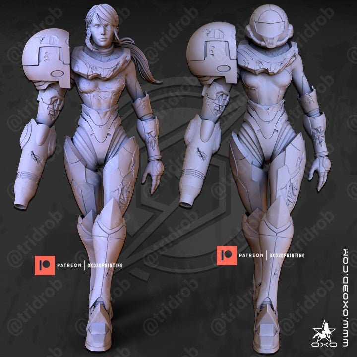 Metroid Dread Samus - OXO3D - Dark Forge Arts
