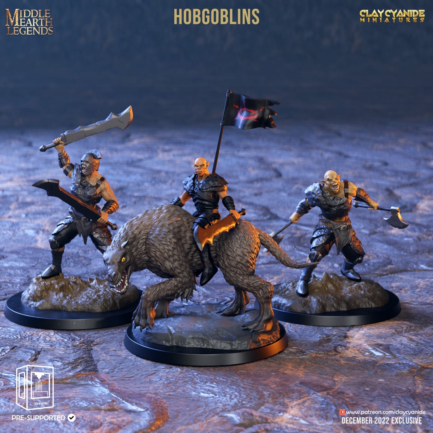 Middle Earth Legends - ClayCyanide - Dark Forge Arts