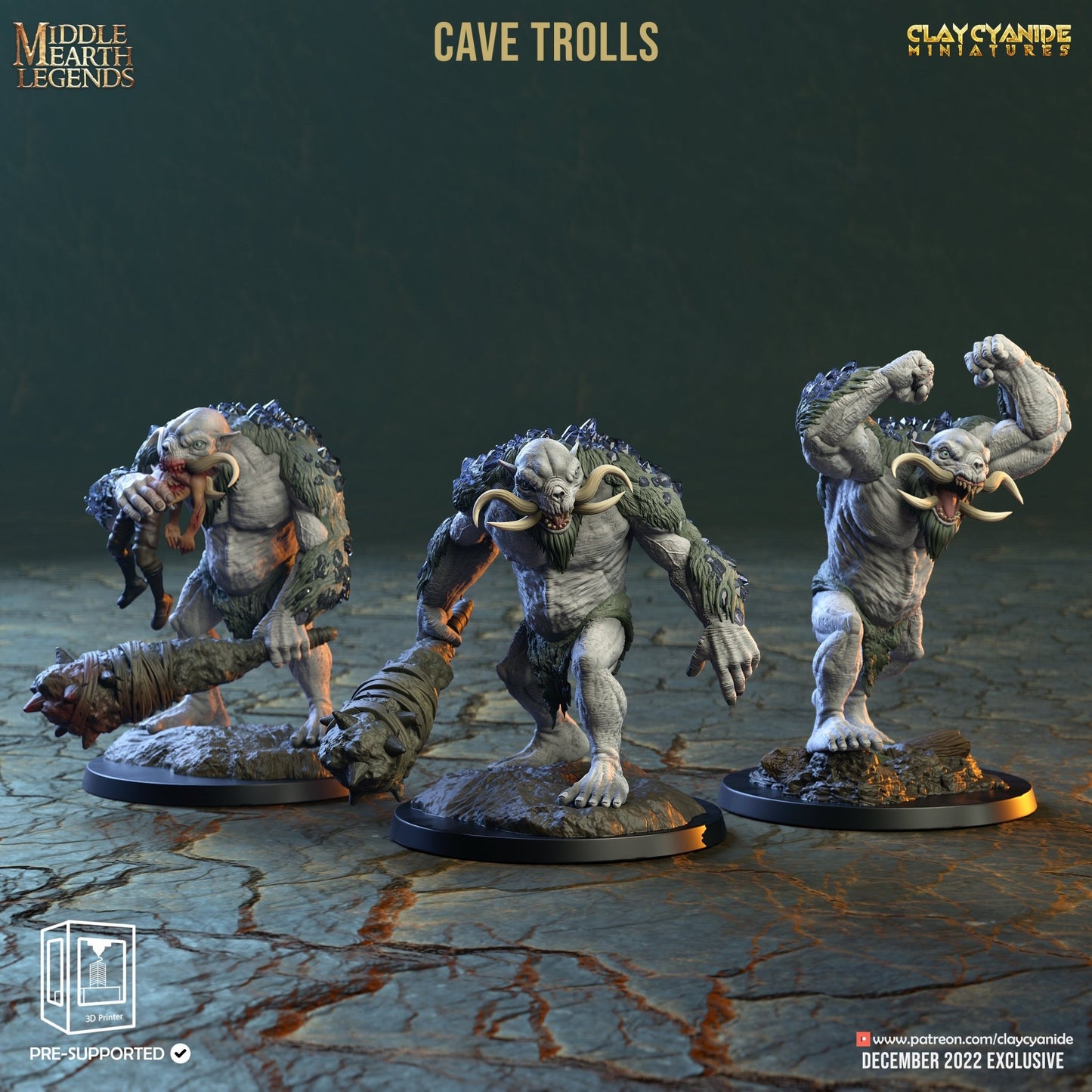 Middle Earth Legends - ClayCyanide - Dark Forge Arts