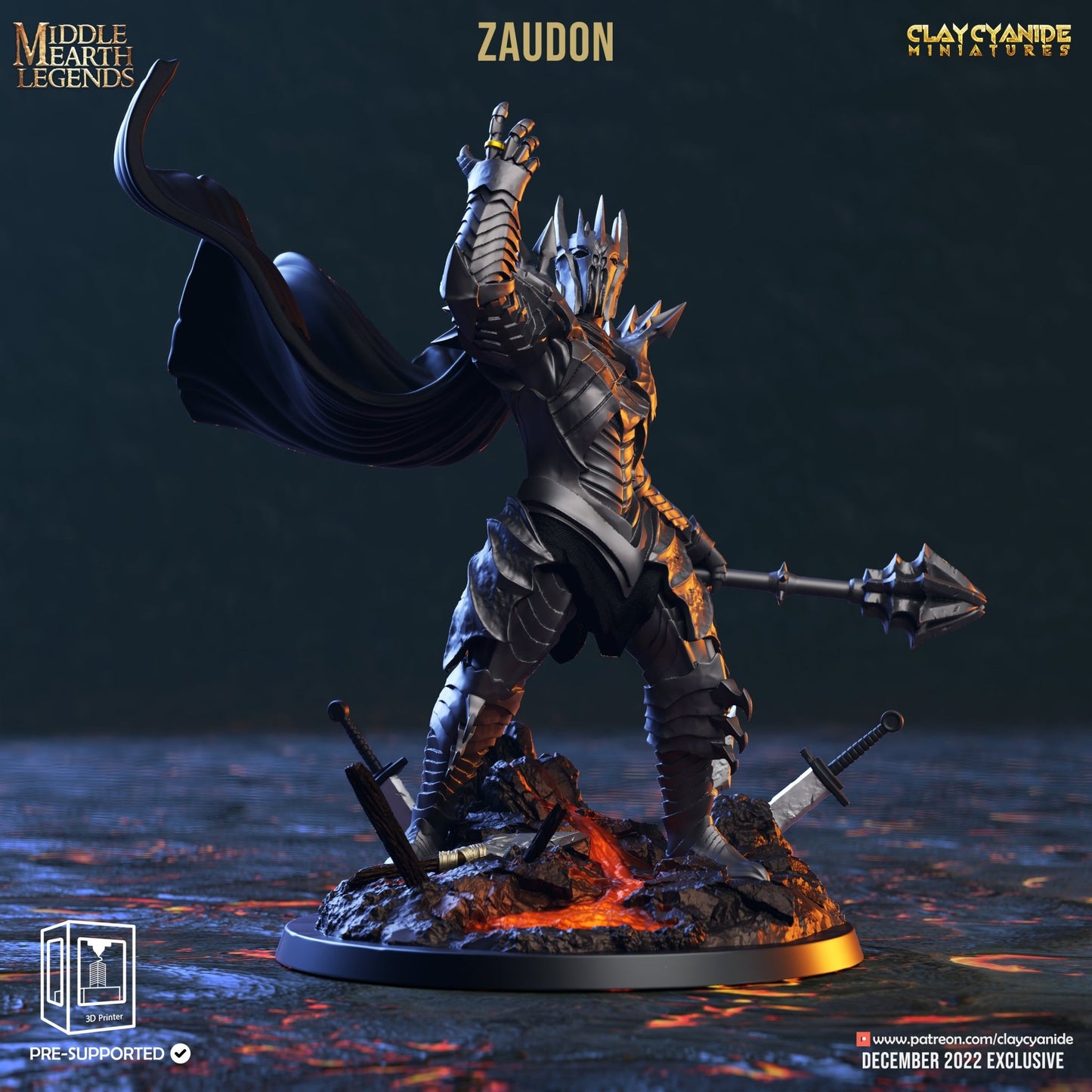 Middle Earth Legends - ClayCyanide - Dark Forge Arts