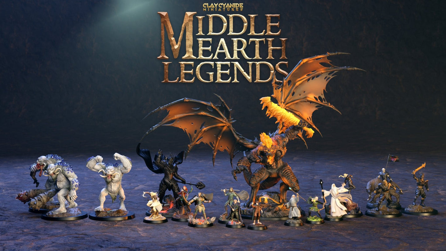 Middle Earth Legends - ClayCyanide - Dark Forge Arts