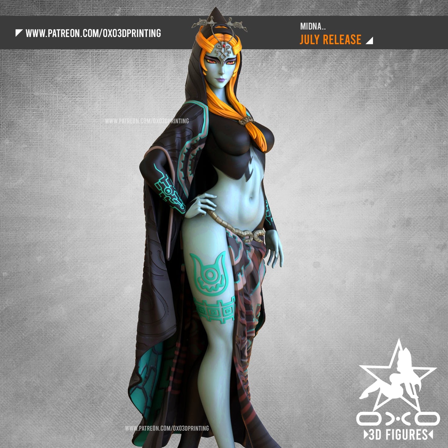 Midna - OXO3D - Dark Forge Arts