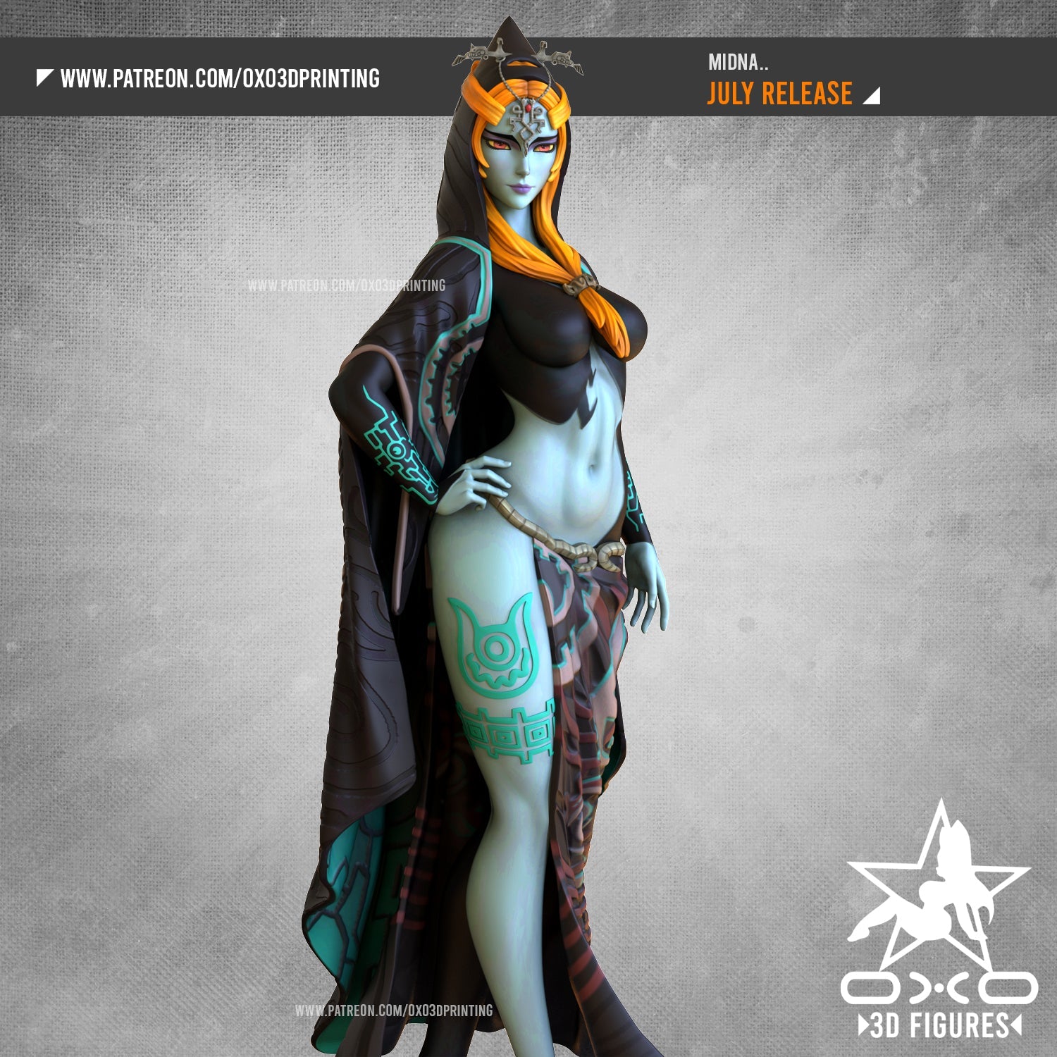 Midna - OXO3D - Dark Forge Arts