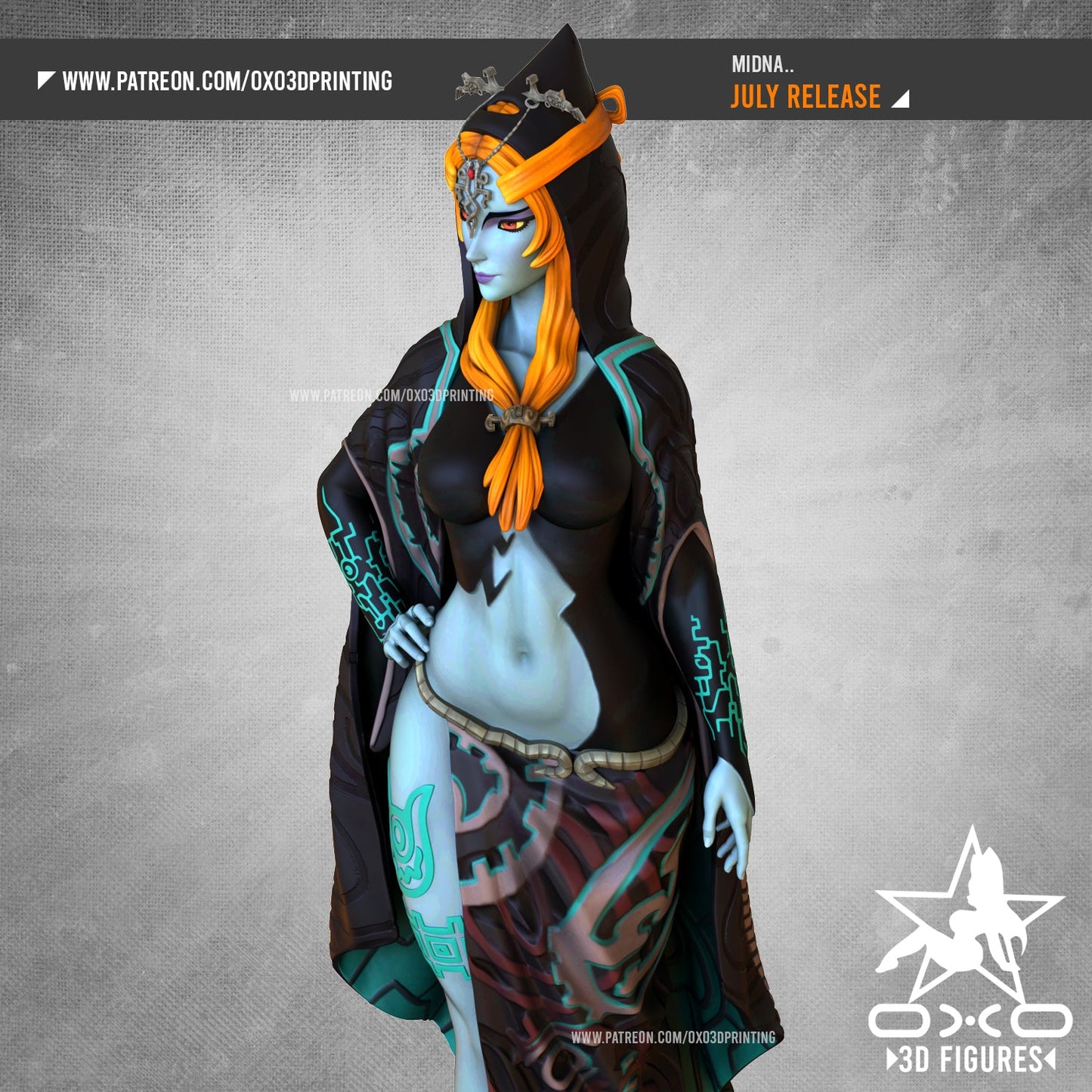 Midna - OXO3D - Dark Forge Arts