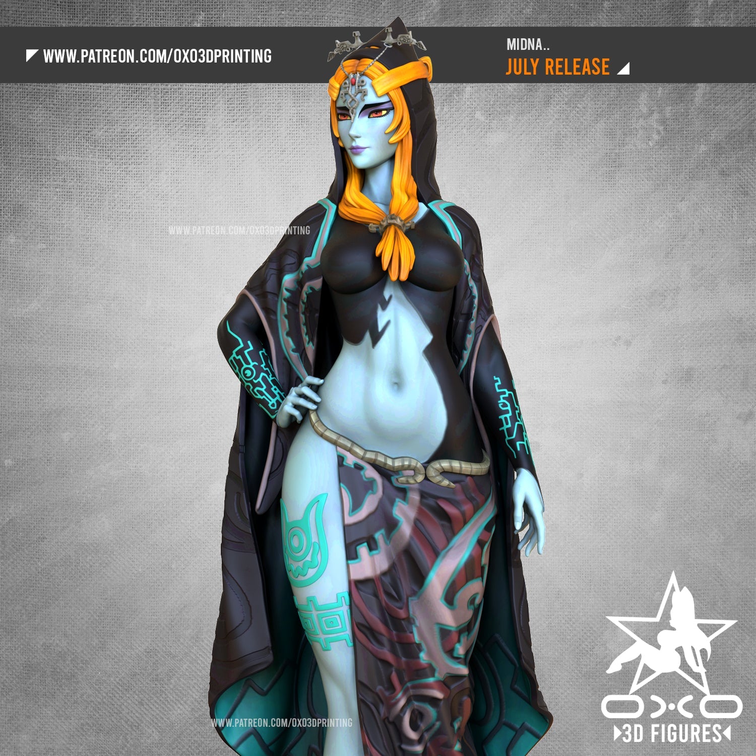 Midna - OXO3D - Dark Forge Arts