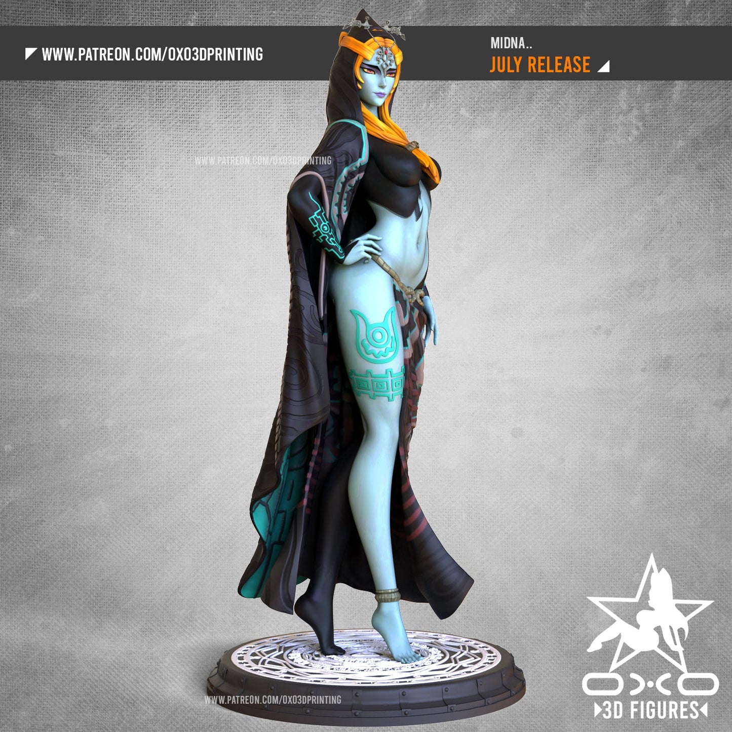Midna - OXO3D - Dark Forge Arts