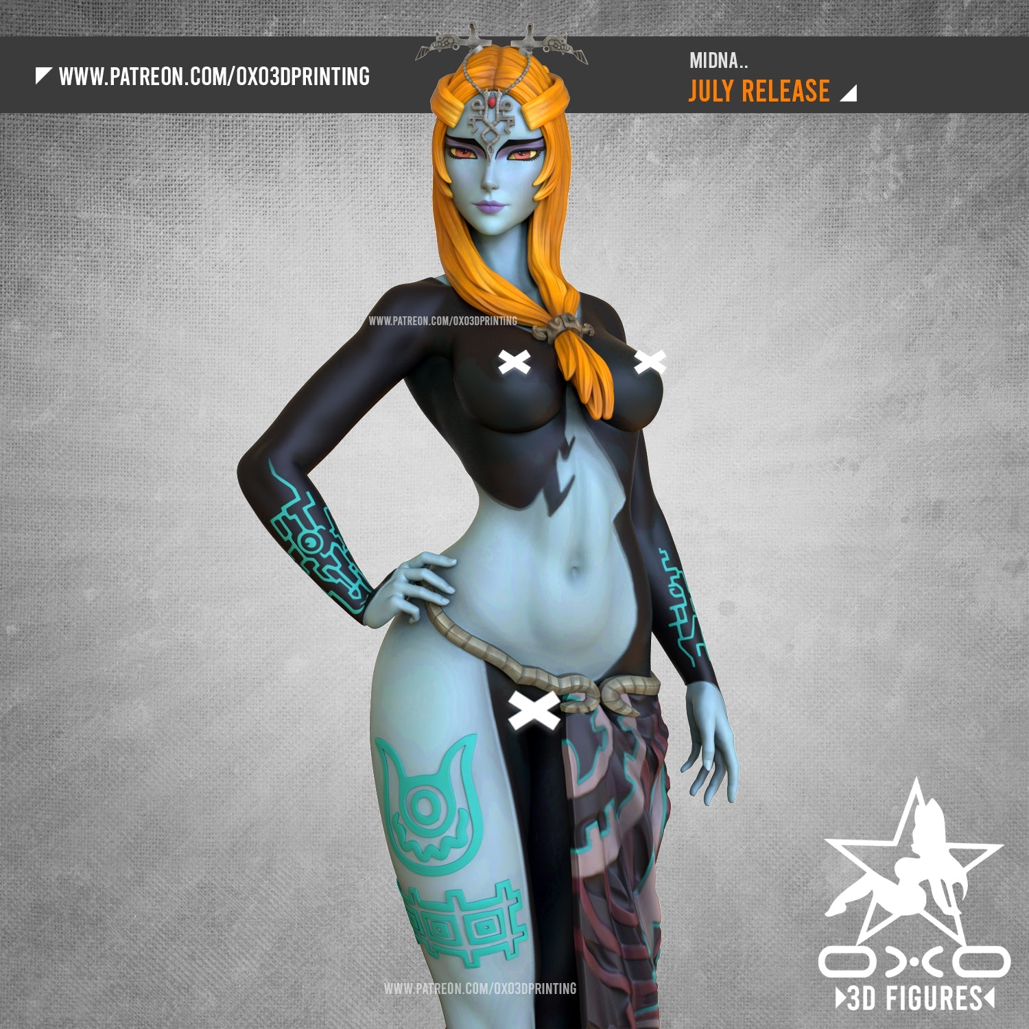 Midna - OXO3D - Dark Forge Arts