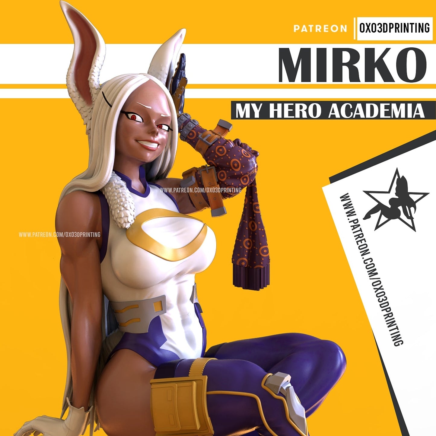 Mirko Rumi Usagiyama - OXO3D - Dark Forge Arts