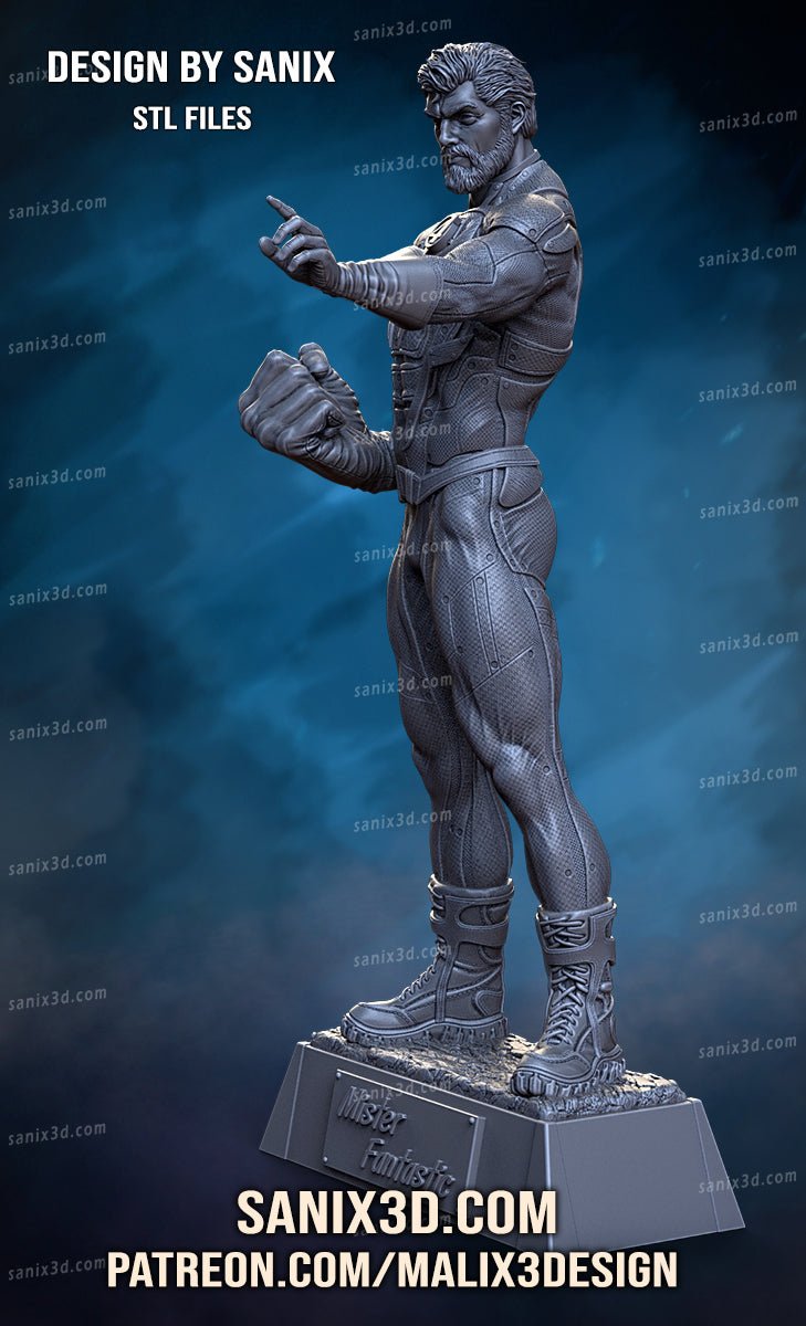 Mister Fantastic - Fantastic Four - Sanix3D - Dark Forge Arts
