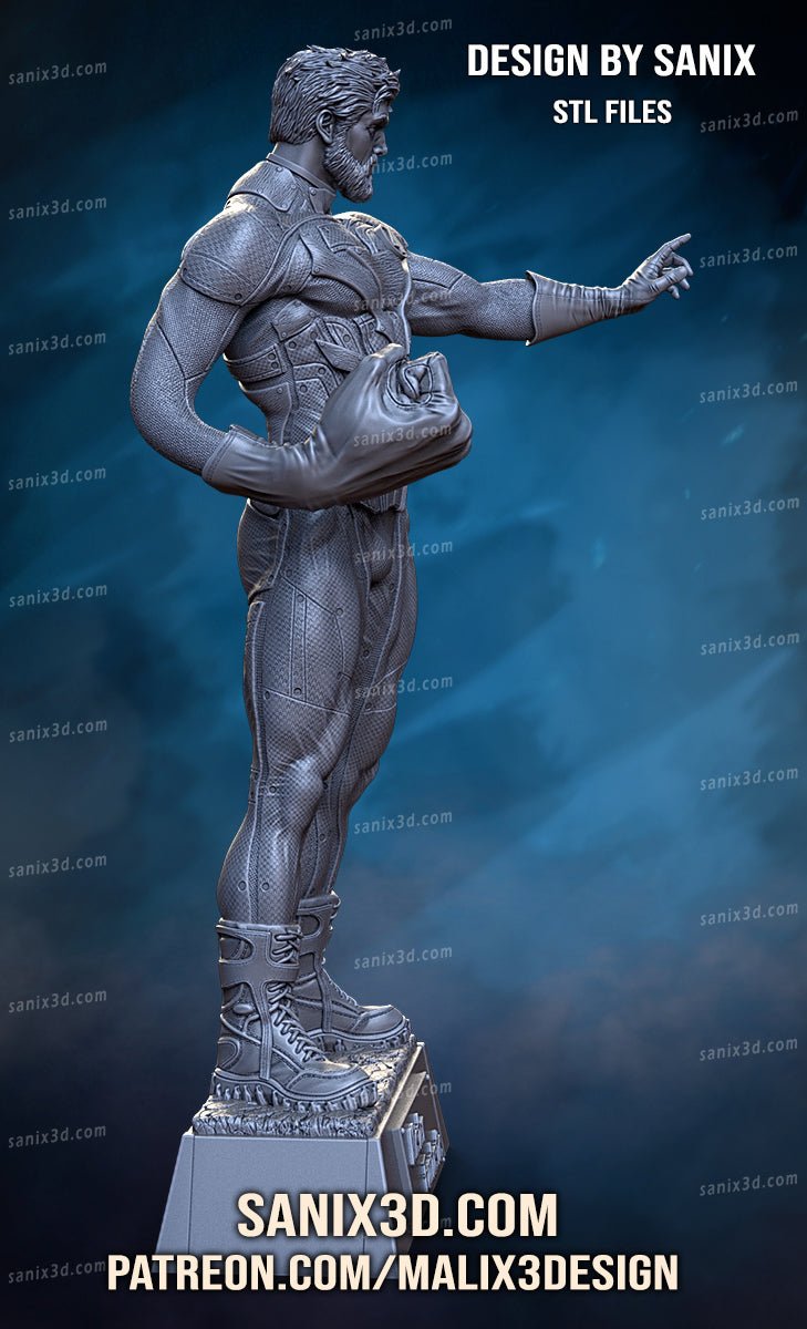 Mister Fantastic - Fantastic Four - Sanix3D - Dark Forge Arts