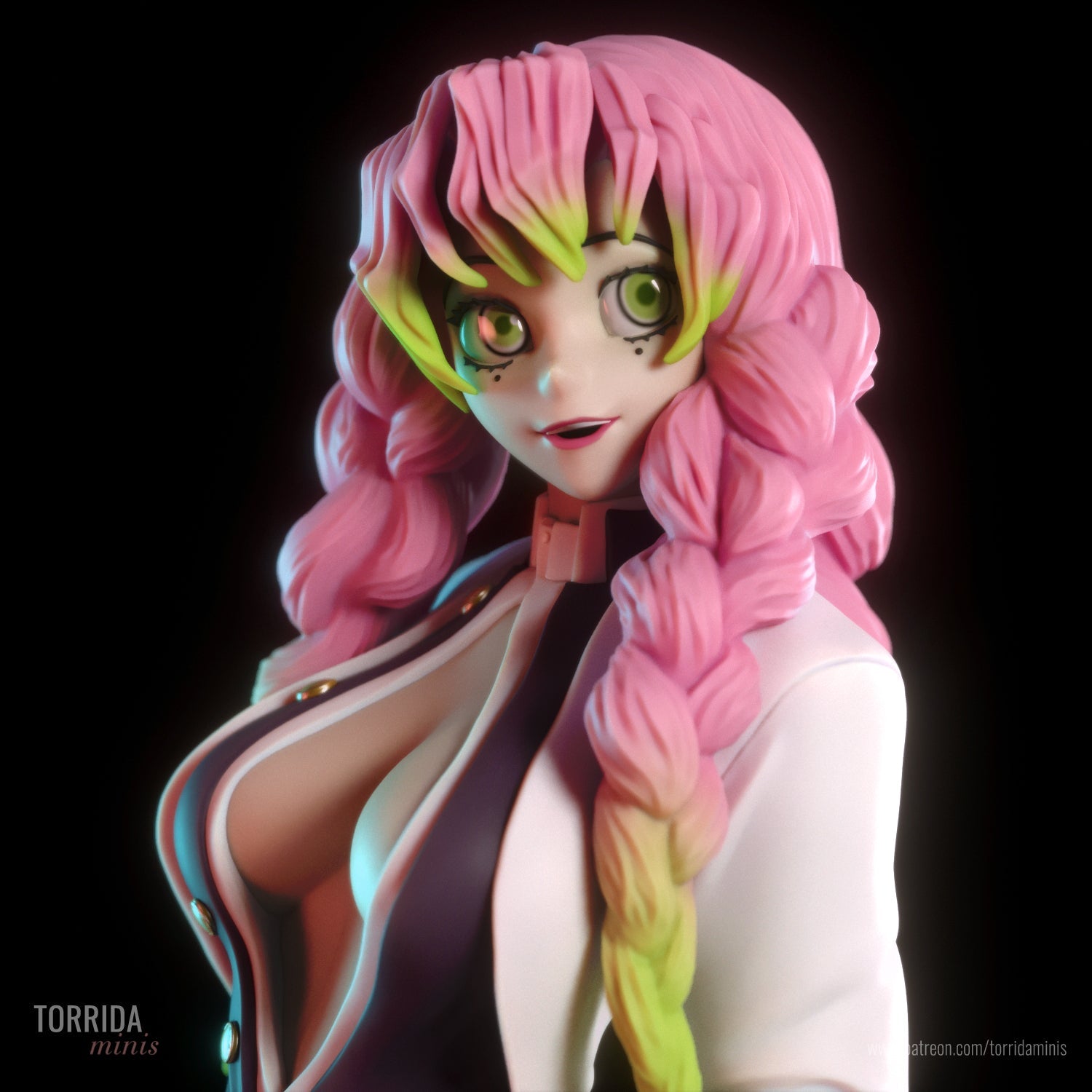 Mitsuri Kanroji - Torrida Minis - Dark Forge Arts