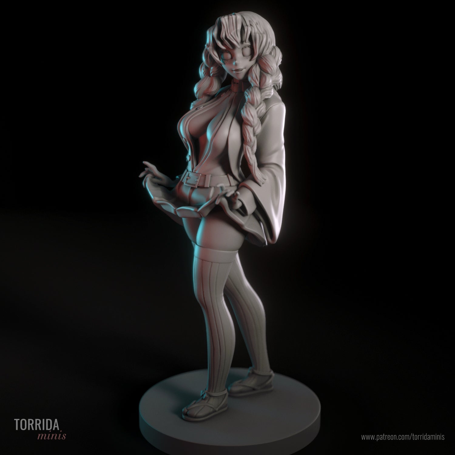 Mitsuri Kanroji - Torrida Minis - Dark Forge Arts