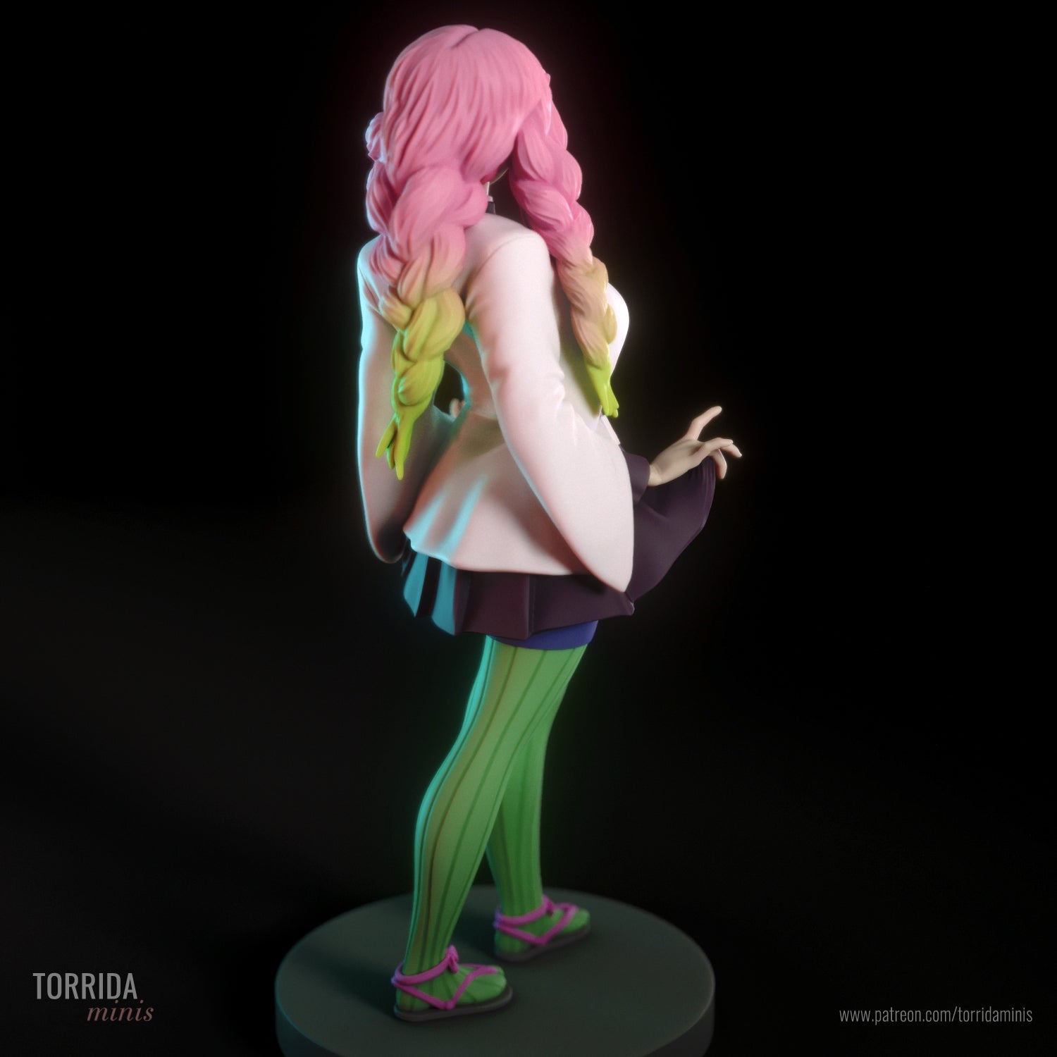 Mitsuri Kanroji - Torrida Minis - Dark Forge Arts