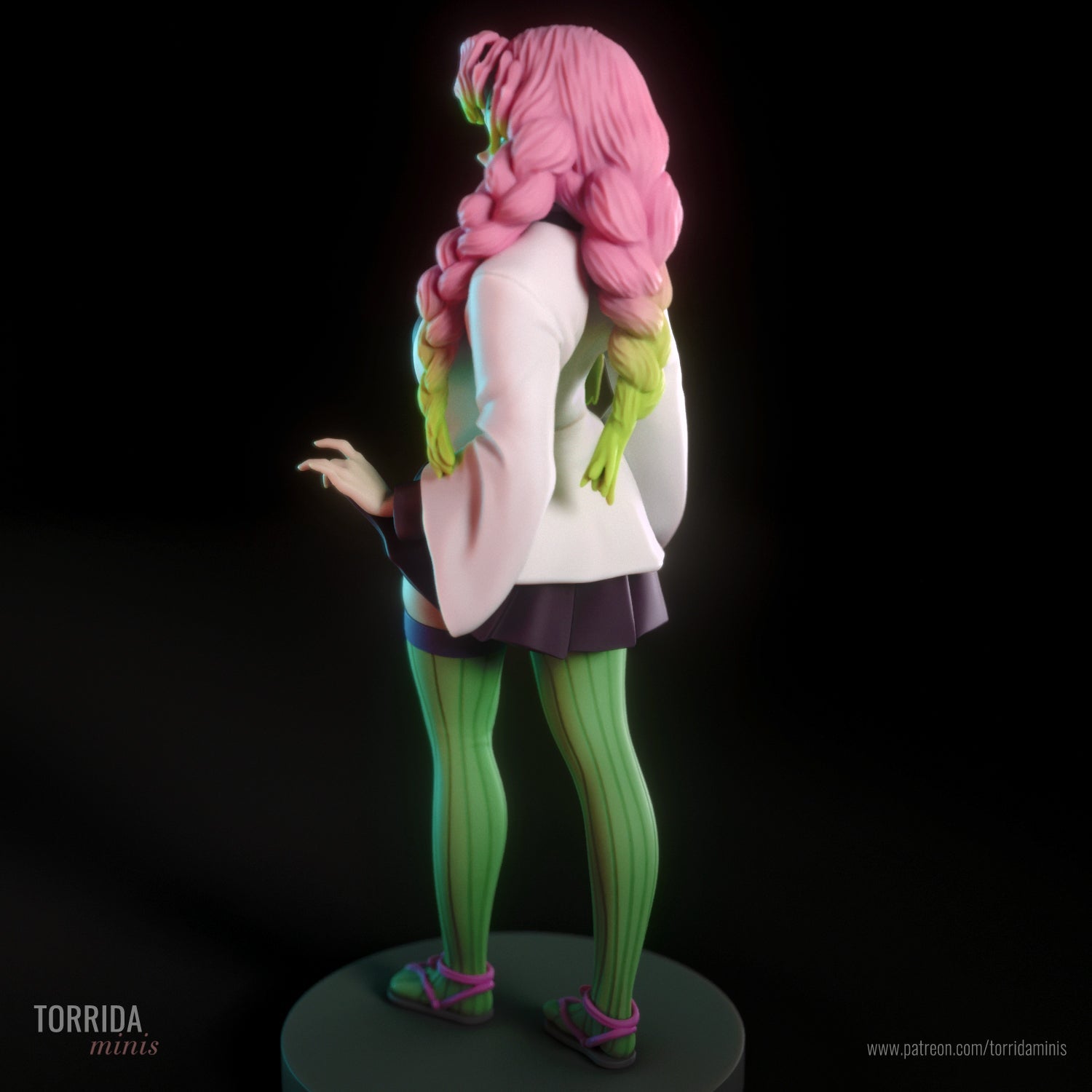 Mitsuri Kanroji - Torrida Minis - Dark Forge Arts