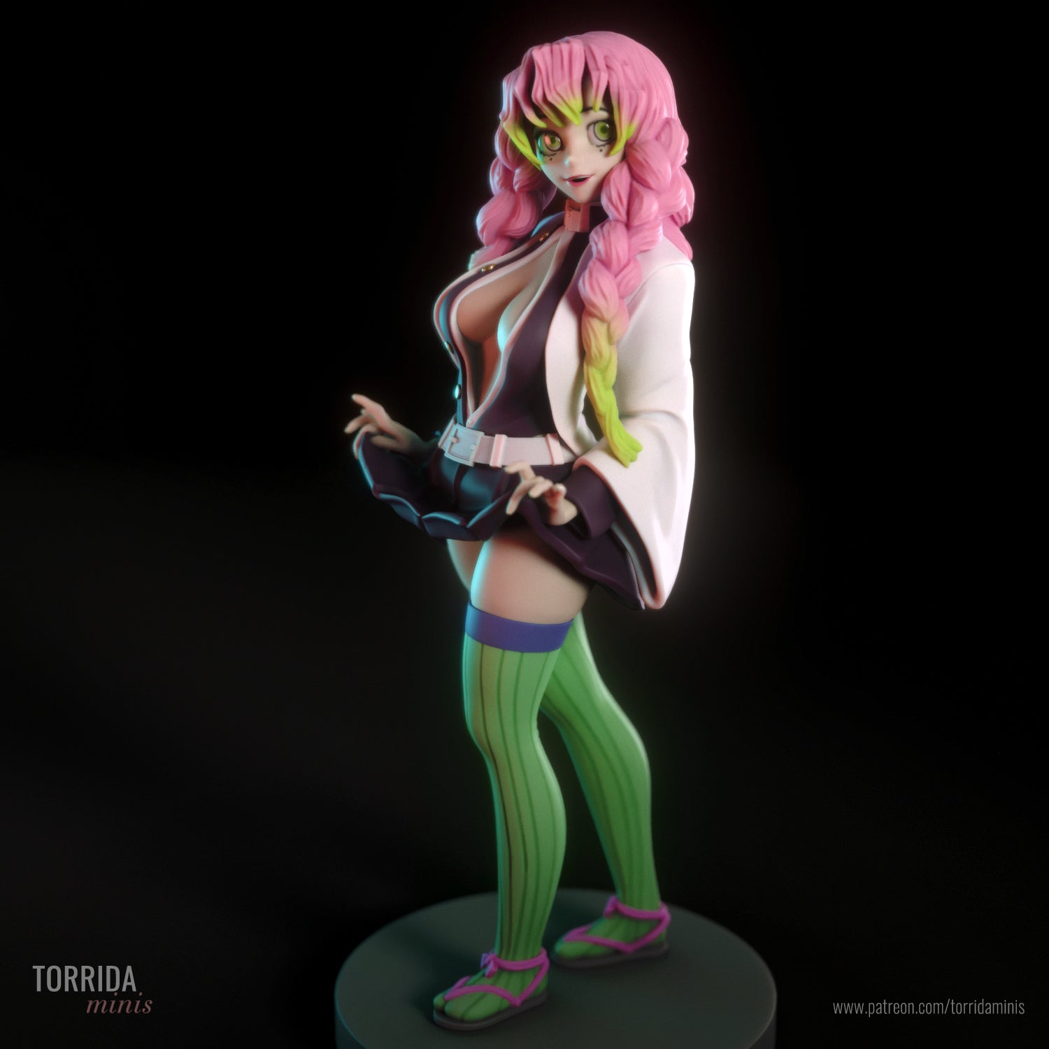 Mitsuri Kanroji - Torrida Minis - Dark Forge Arts