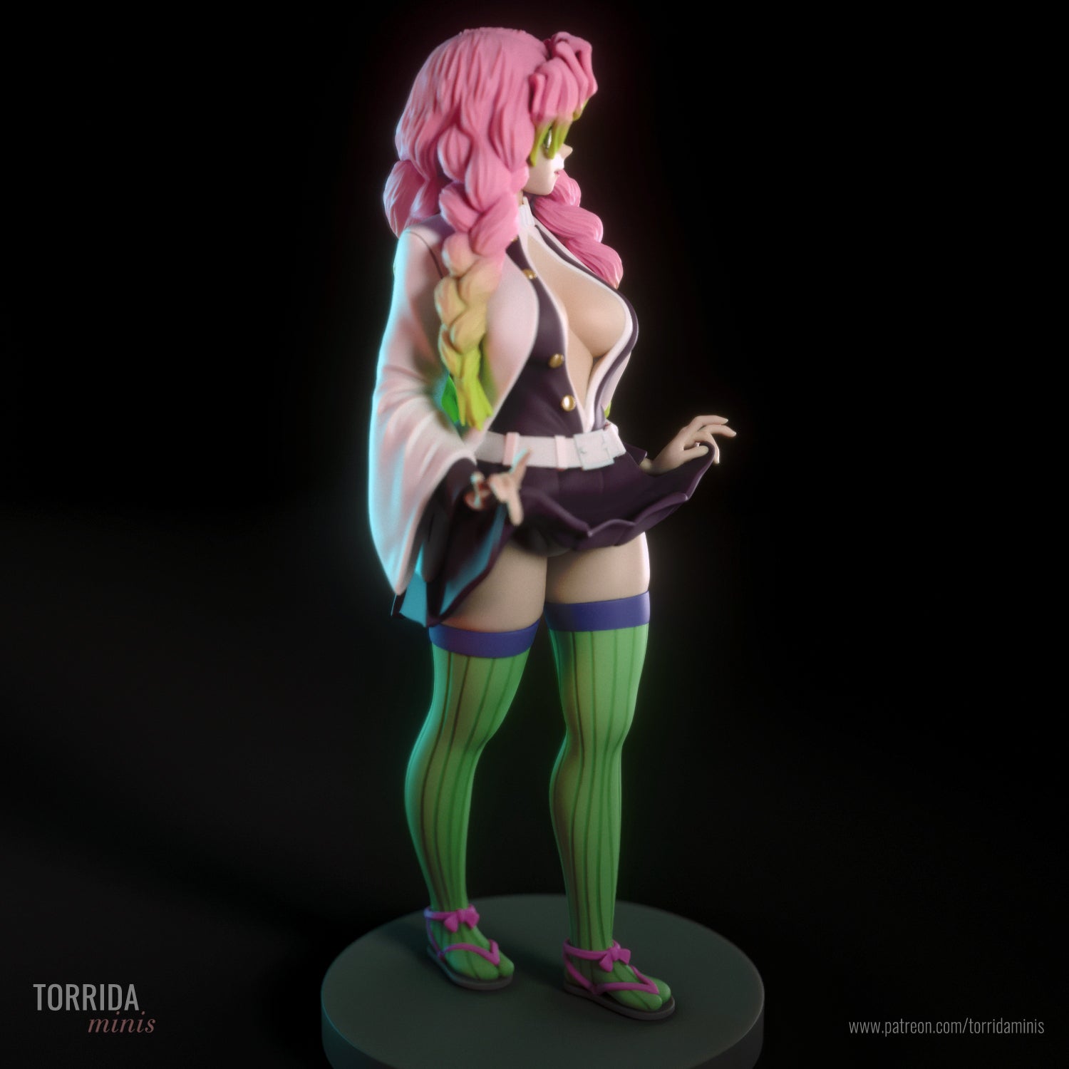 Mitsuri Kanroji - Torrida Minis - Dark Forge Arts