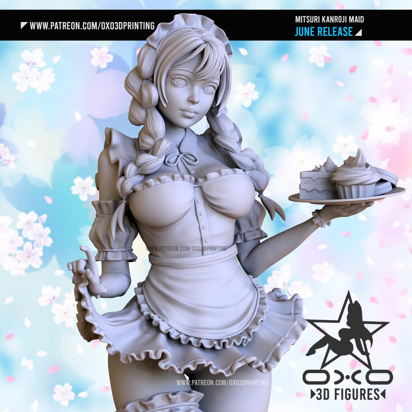 Mitsuri Maid - OXO3D - Dark Forge Arts