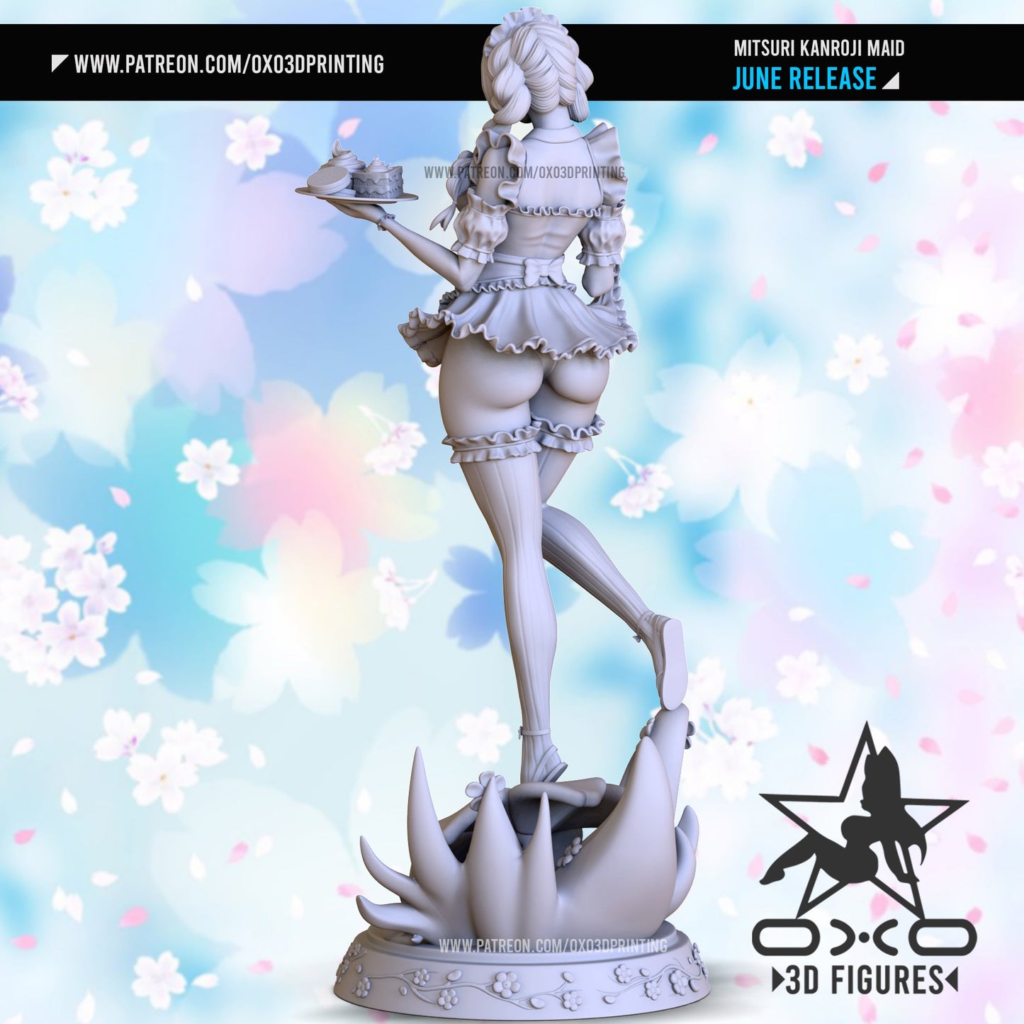Mitsuri Maid - OXO3D - Dark Forge Arts