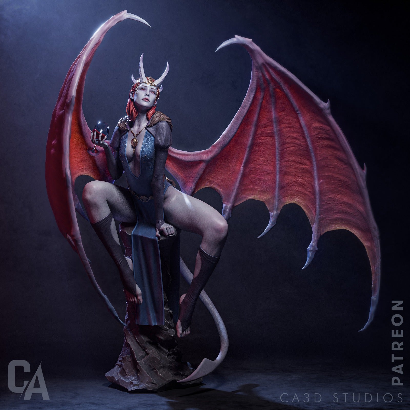 Mizora - CA 3D Studios - Dark Forge Arts
