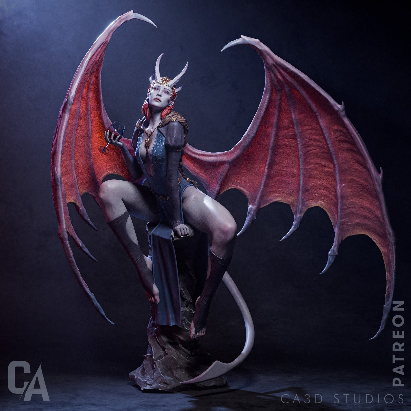 Mizora - CA 3D Studios - Dark Forge Arts