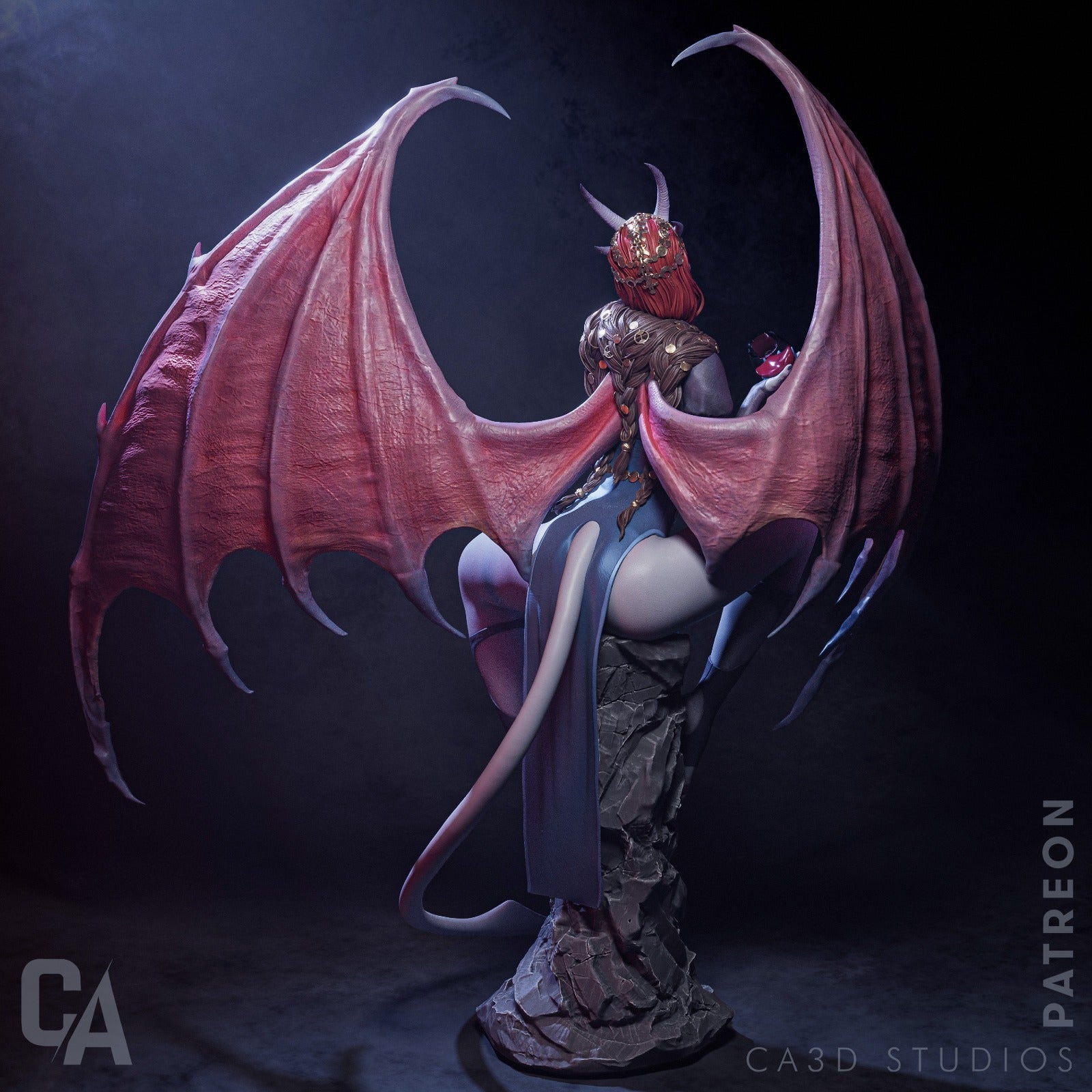 Mizora - CA 3D Studios - Dark Forge Arts