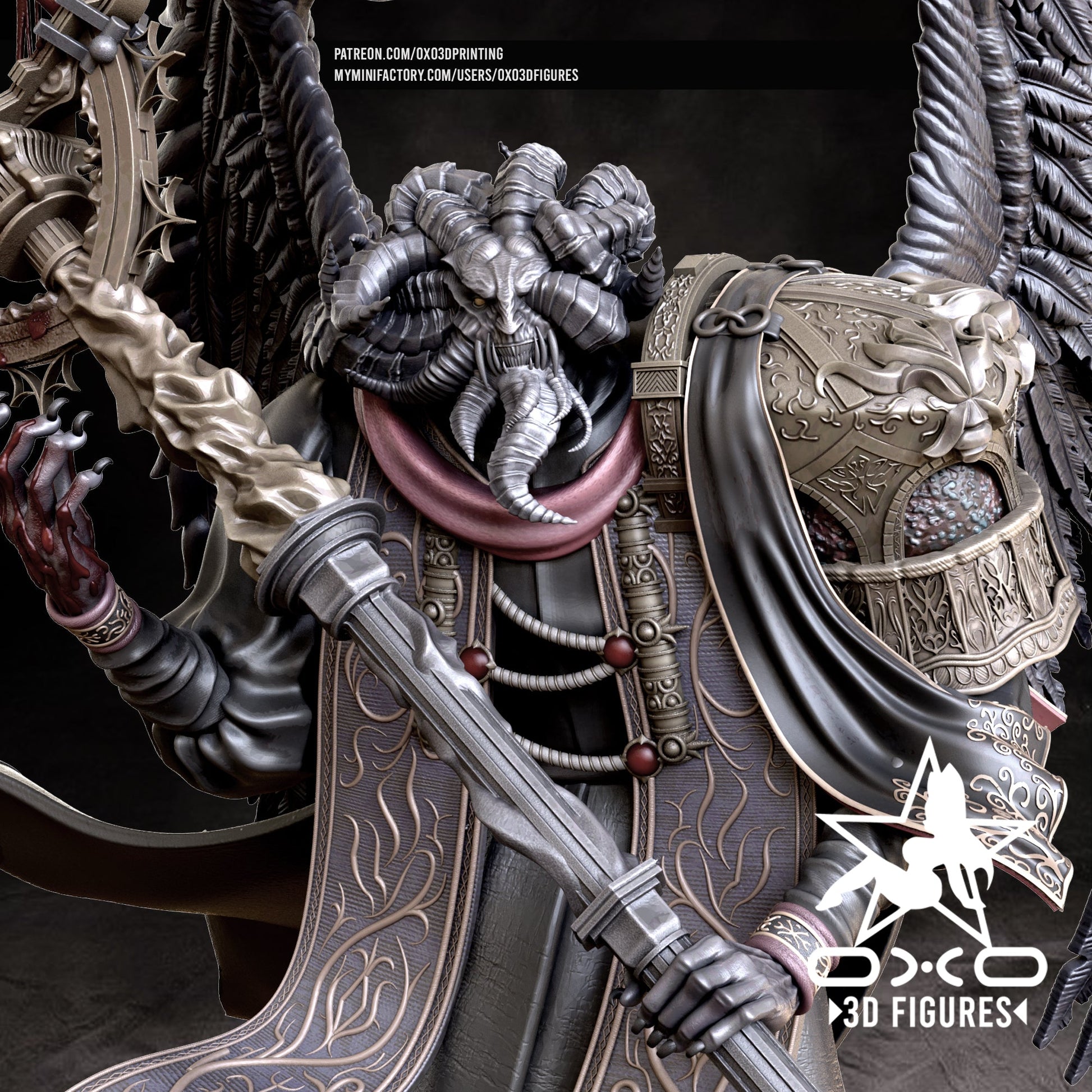 Mohg Lord of Blood - OXO3D - Dark Forge Arts
