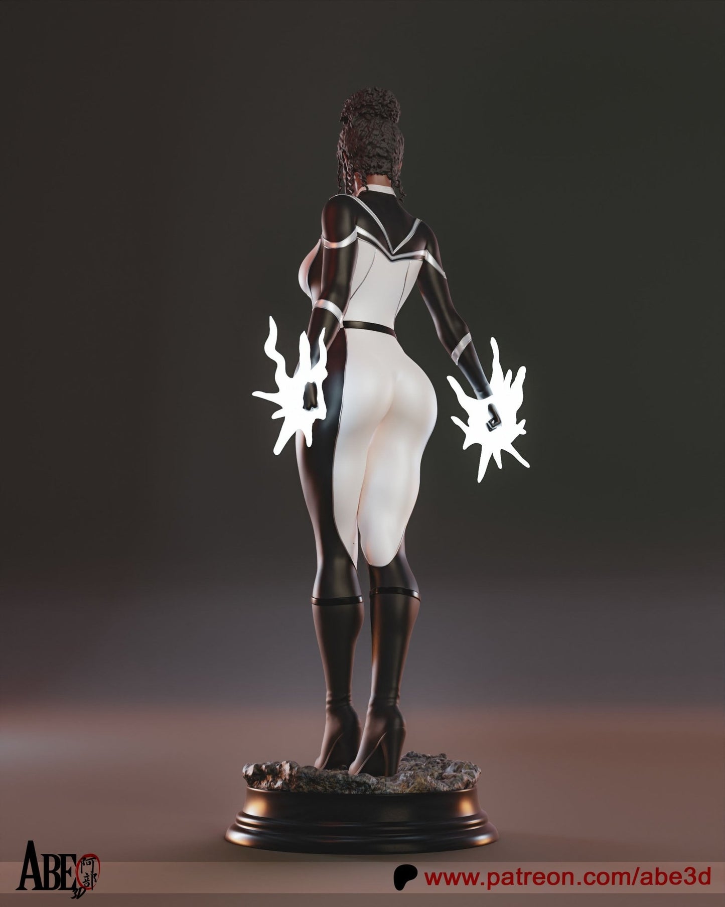 Monica Rambeau - Abe3D - Dark Forge Arts