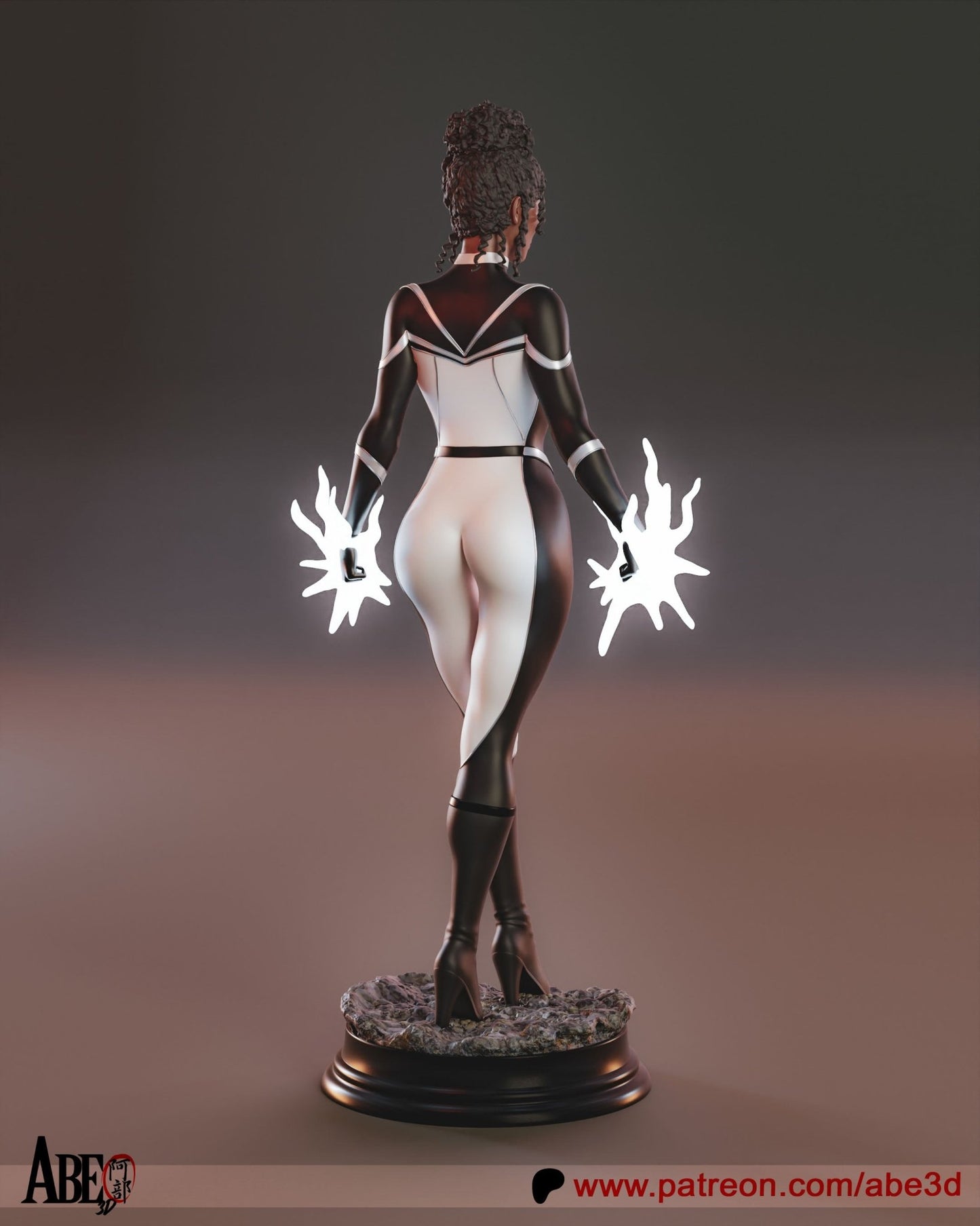 Monica Rambeau - Abe3D - Dark Forge Arts