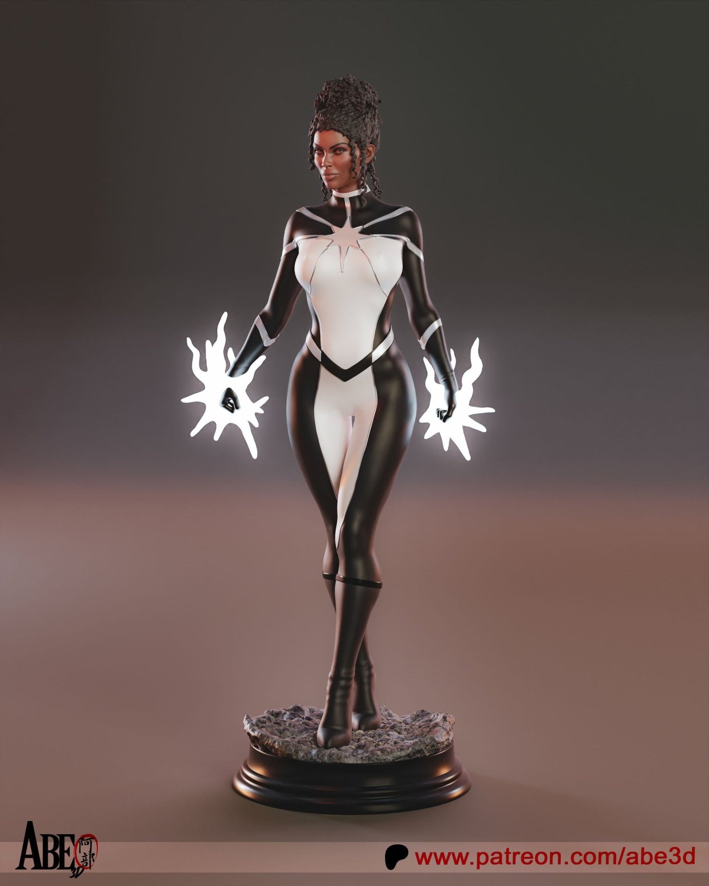 Monica Rambeau - Abe3D - Dark Forge Arts