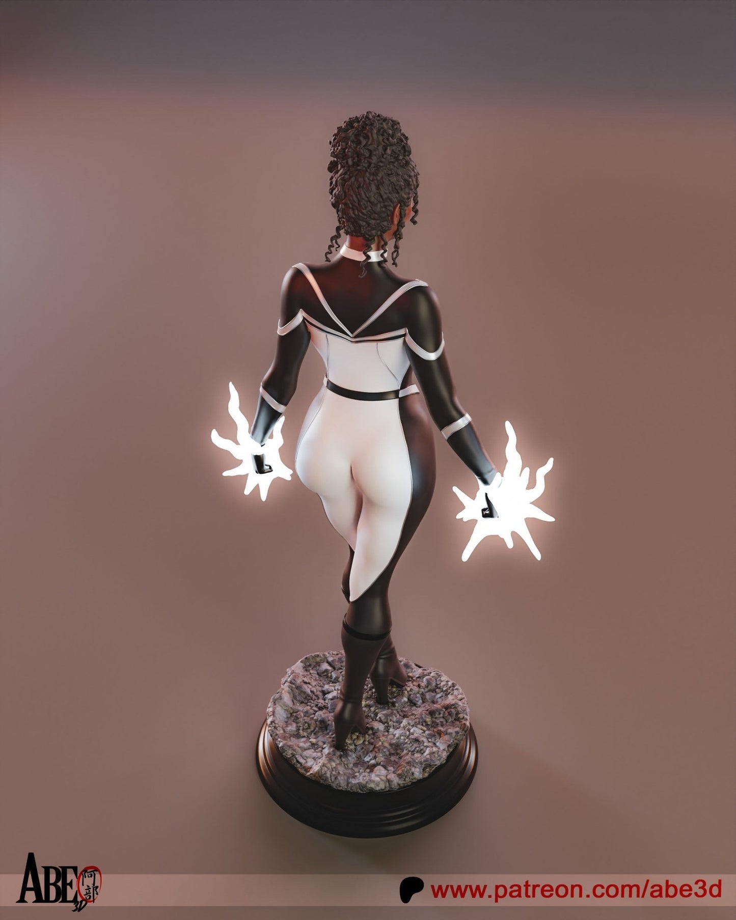 Monica Rambeau - Abe3D - Dark Forge Arts