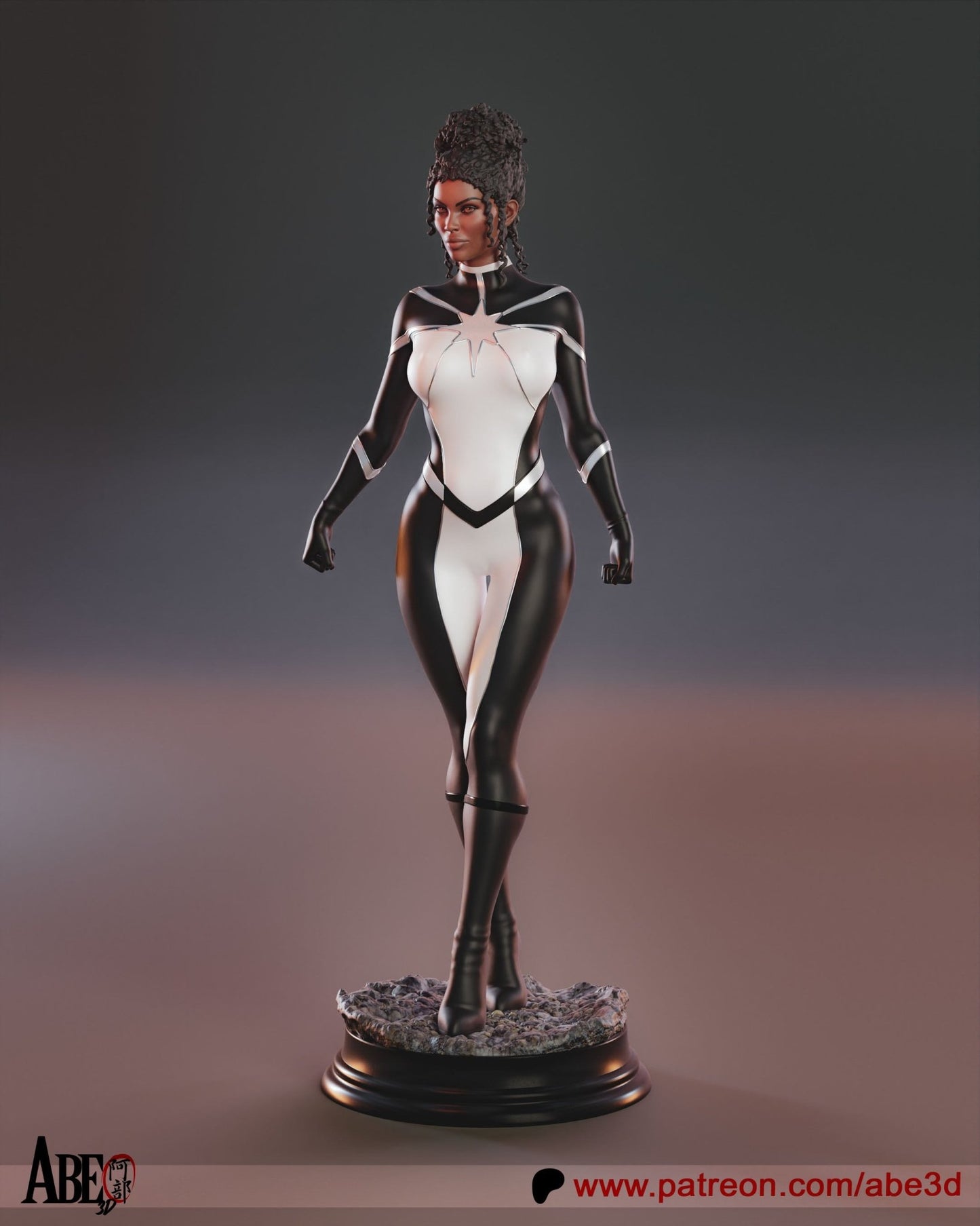 Monica Rambeau - Abe3D - Dark Forge Arts