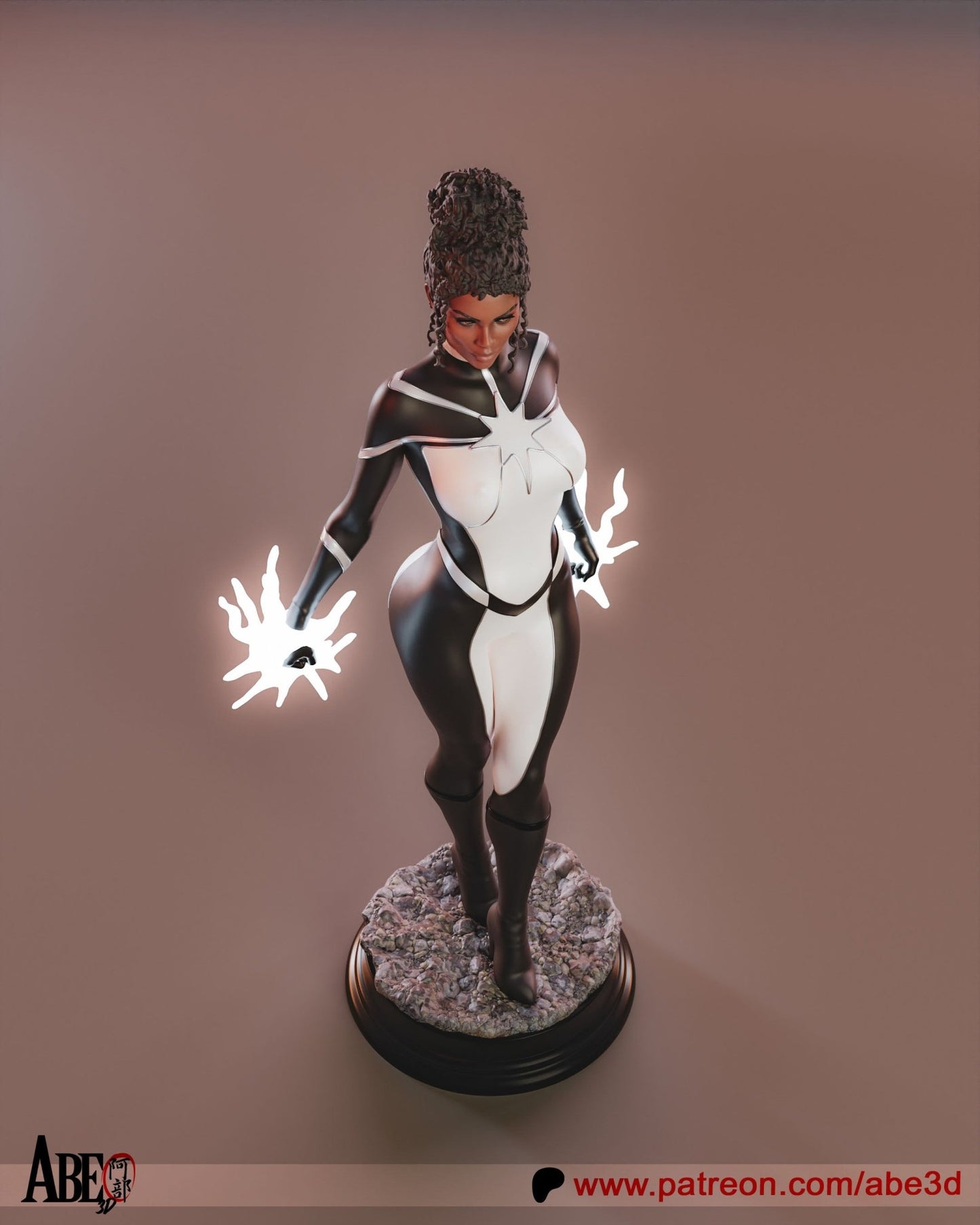 Monica Rambeau - Abe3D - Dark Forge Arts