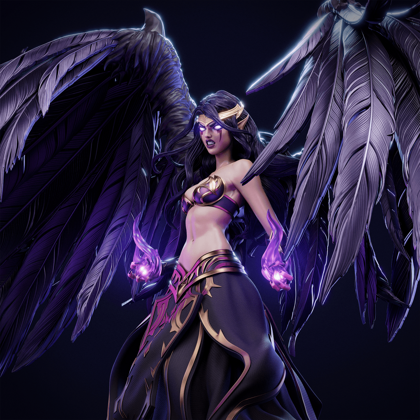 Morgana - CA 3D Studios - Dark Forge Arts