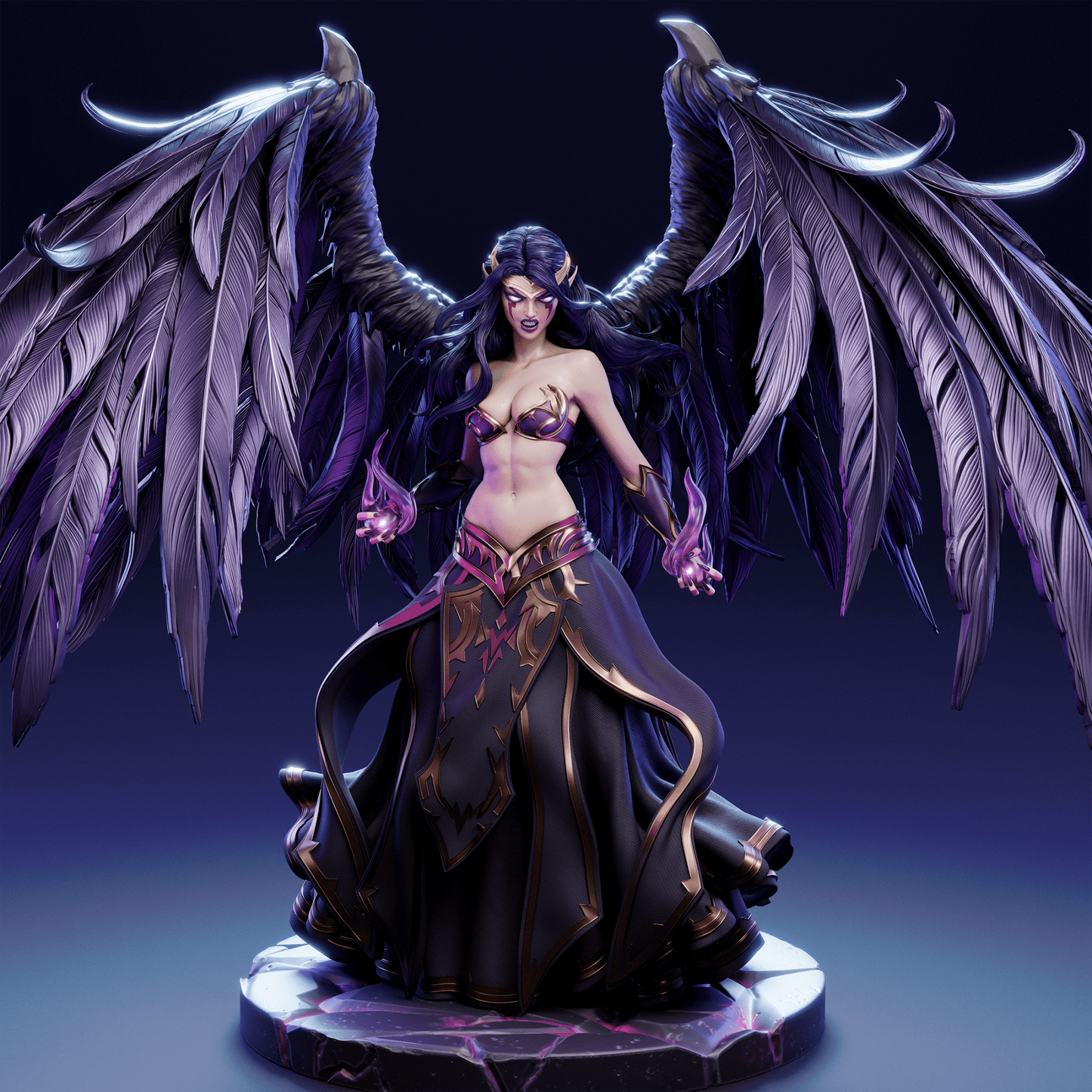 Morgana - CA 3D Studios - Dark Forge Arts