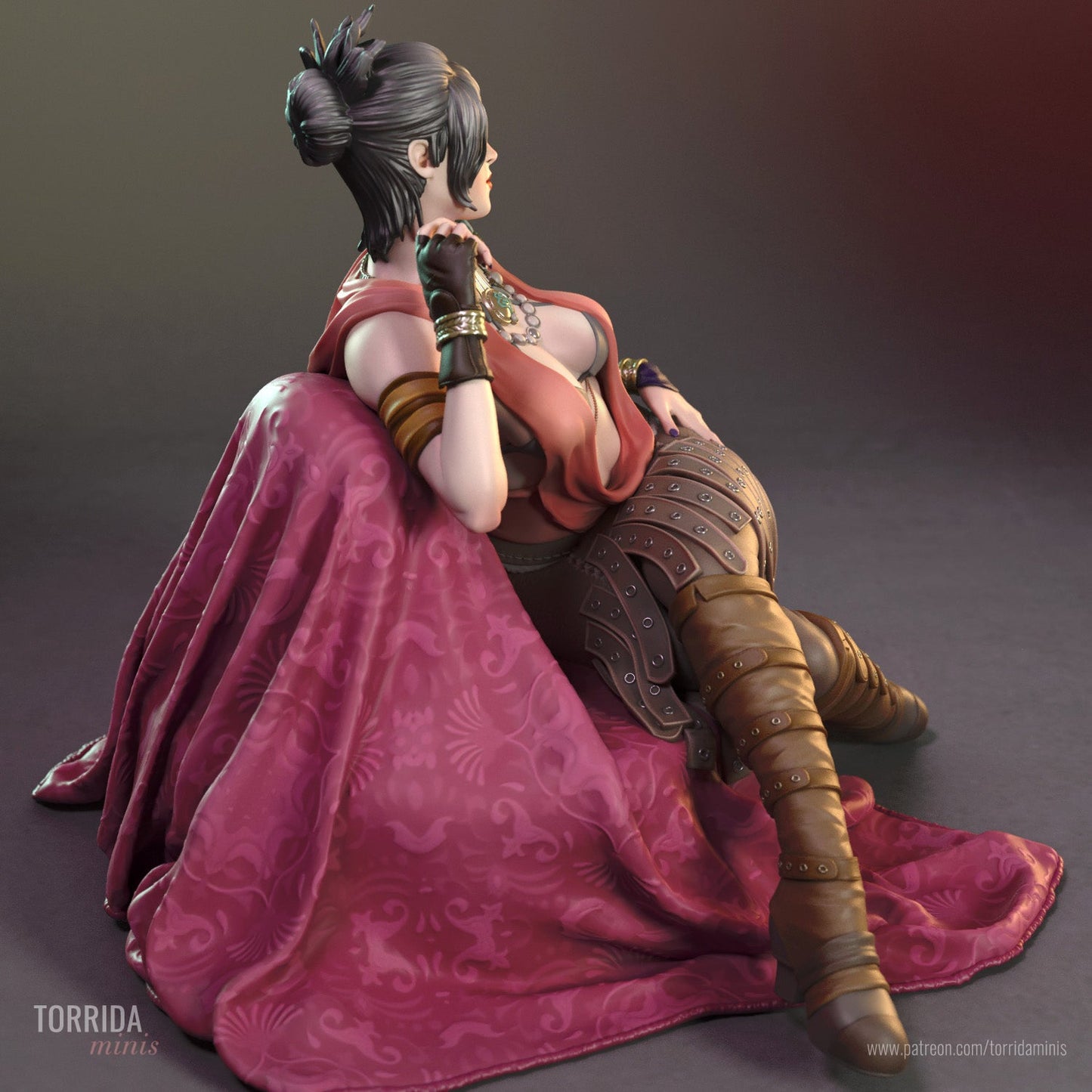 Morrigan Dragon Age - Torrida Minis - Dark Forge Arts